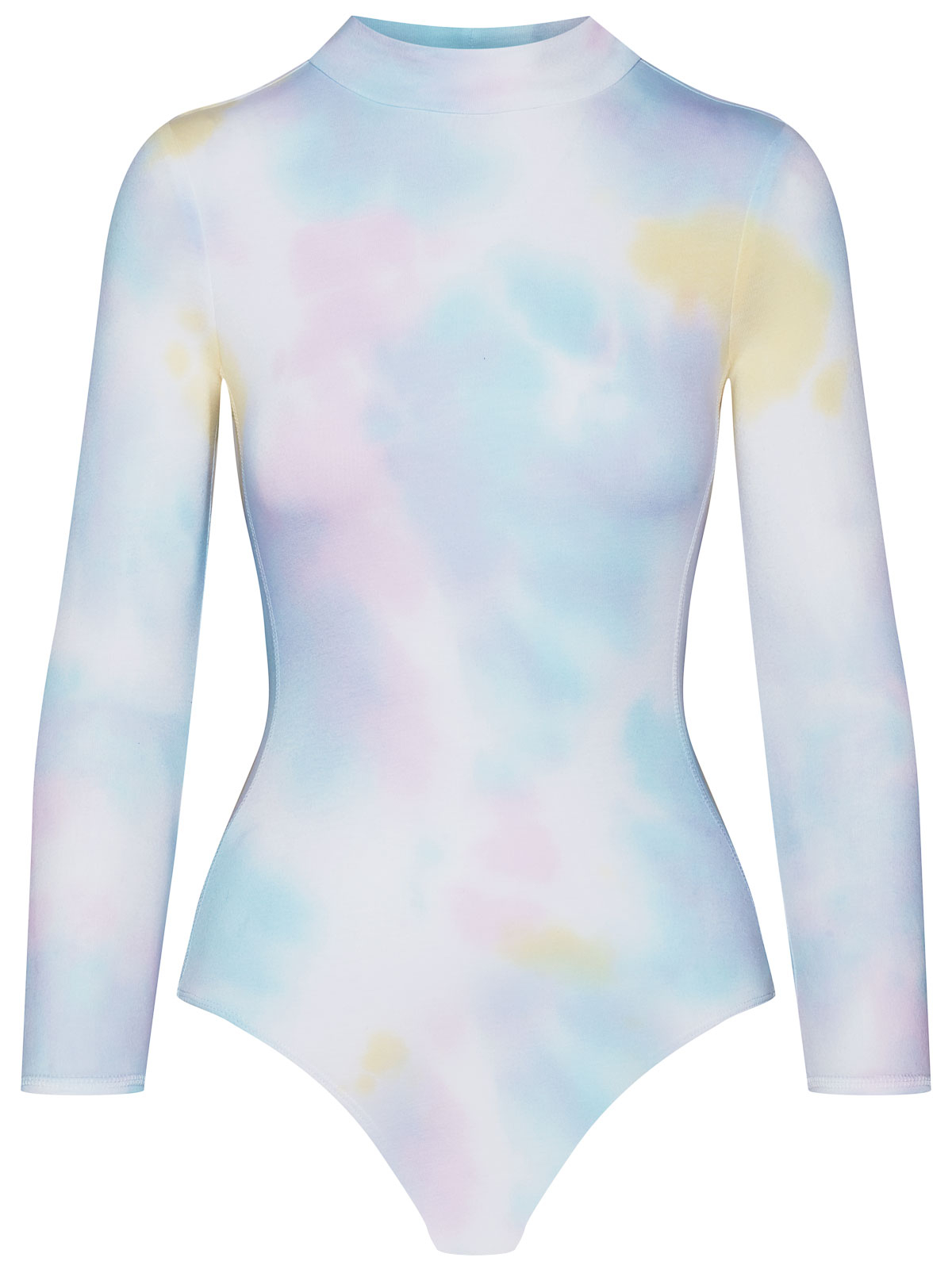 Hochgeschlossener Batikbody