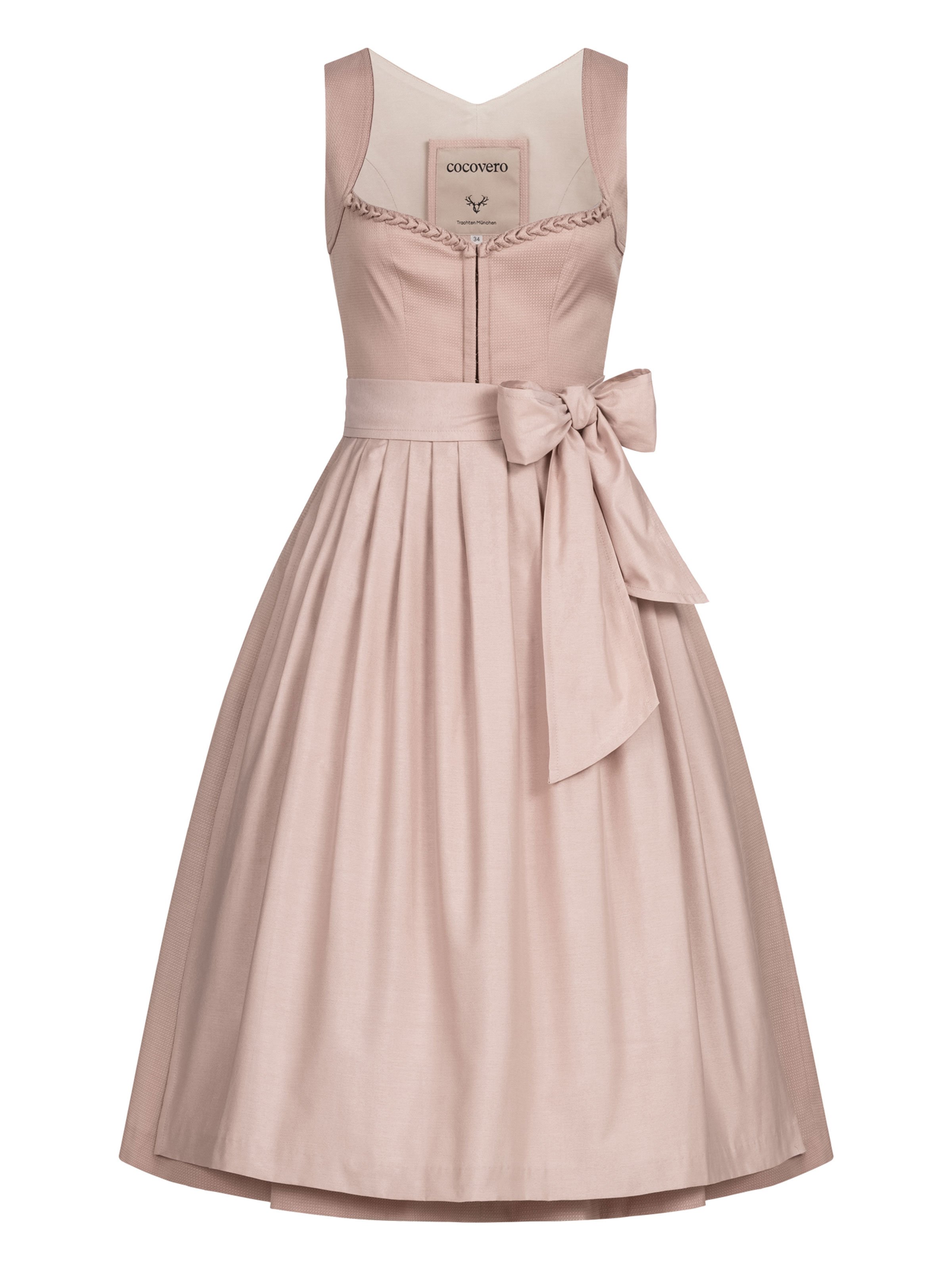 Rosa-farbenes Dirndl