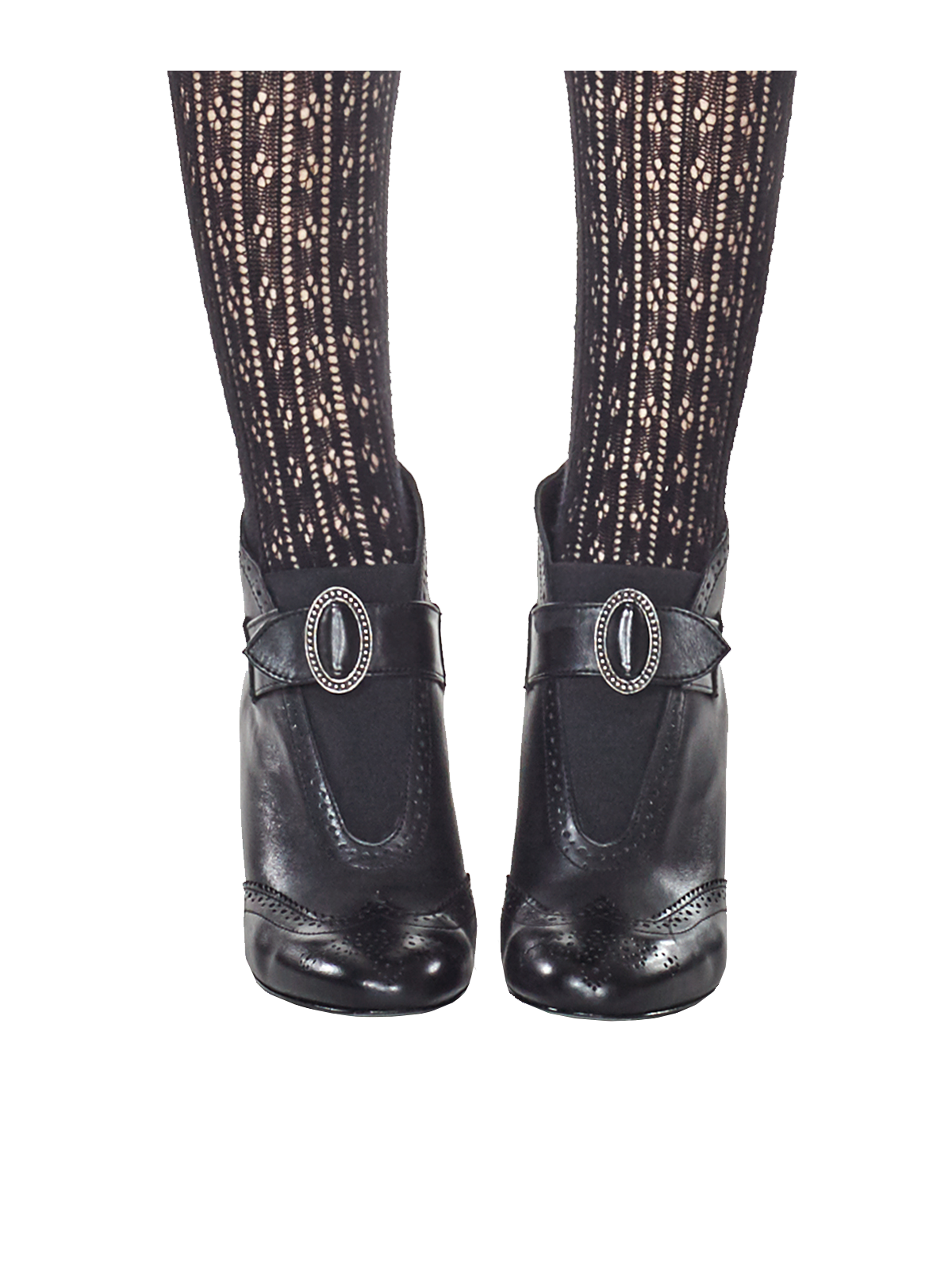 Dirndl Schuhe in Schwarz