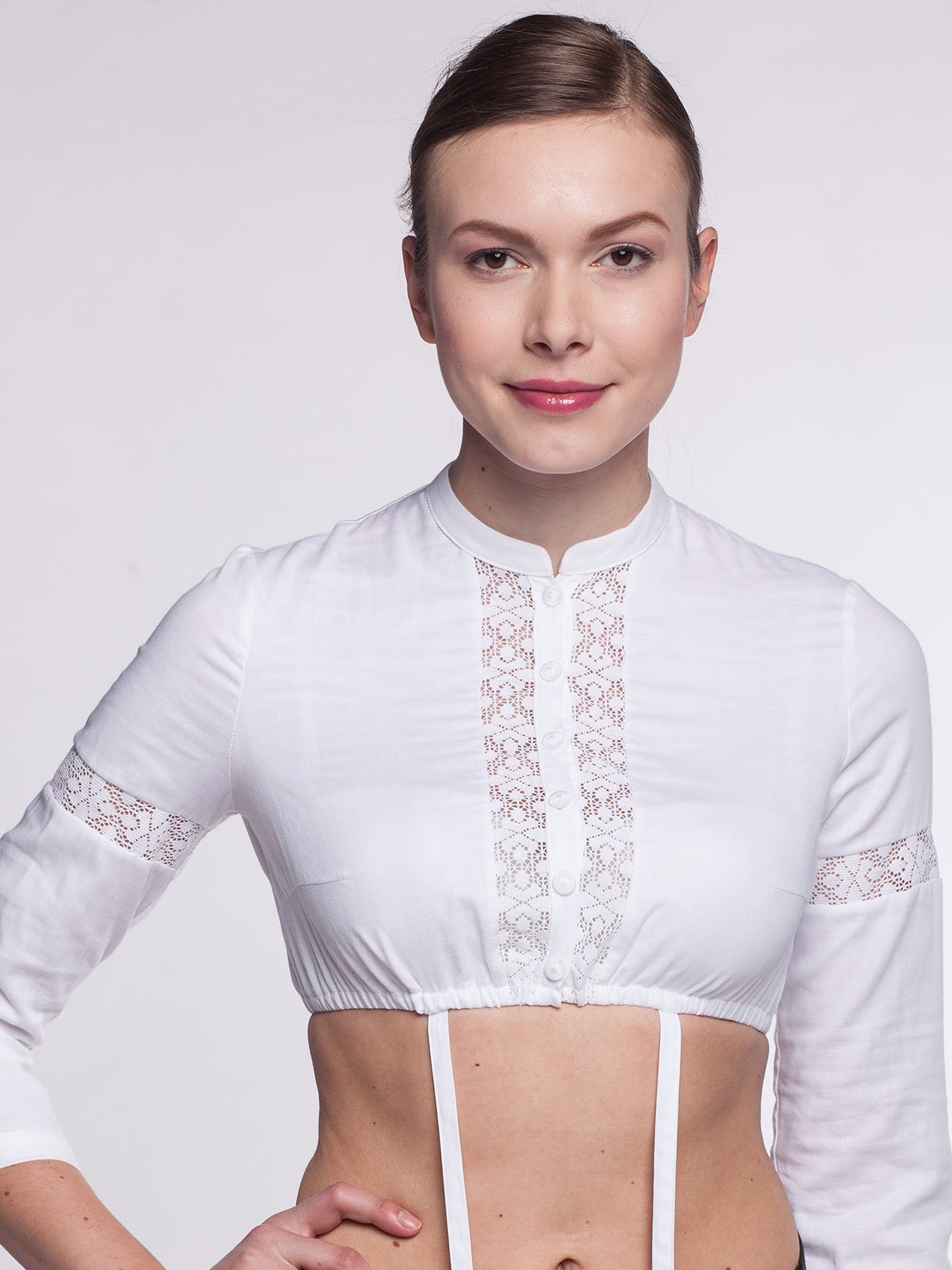 Traditionelle Dirndlbluse