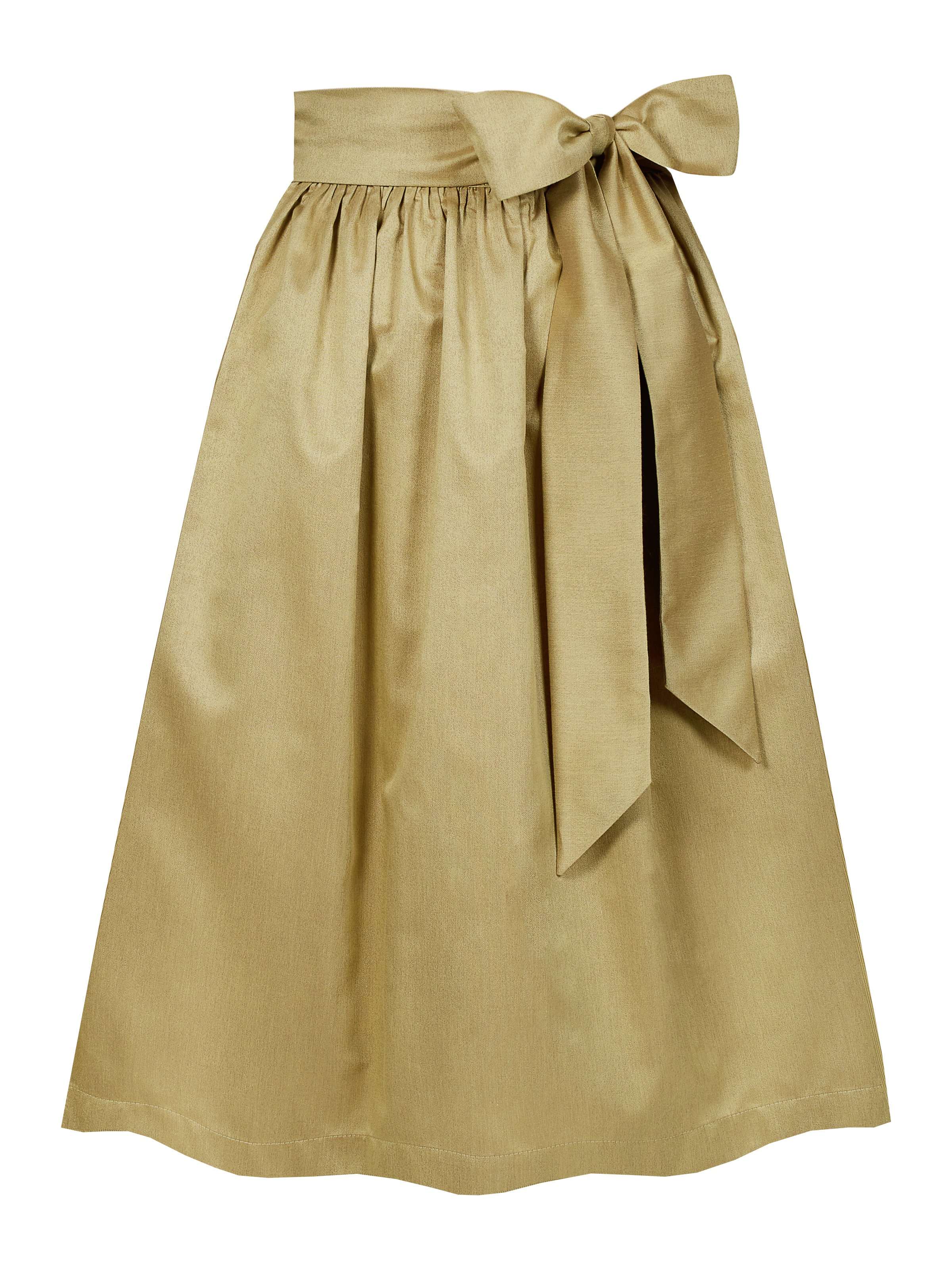 Gold-grüne Dirndlschürze
