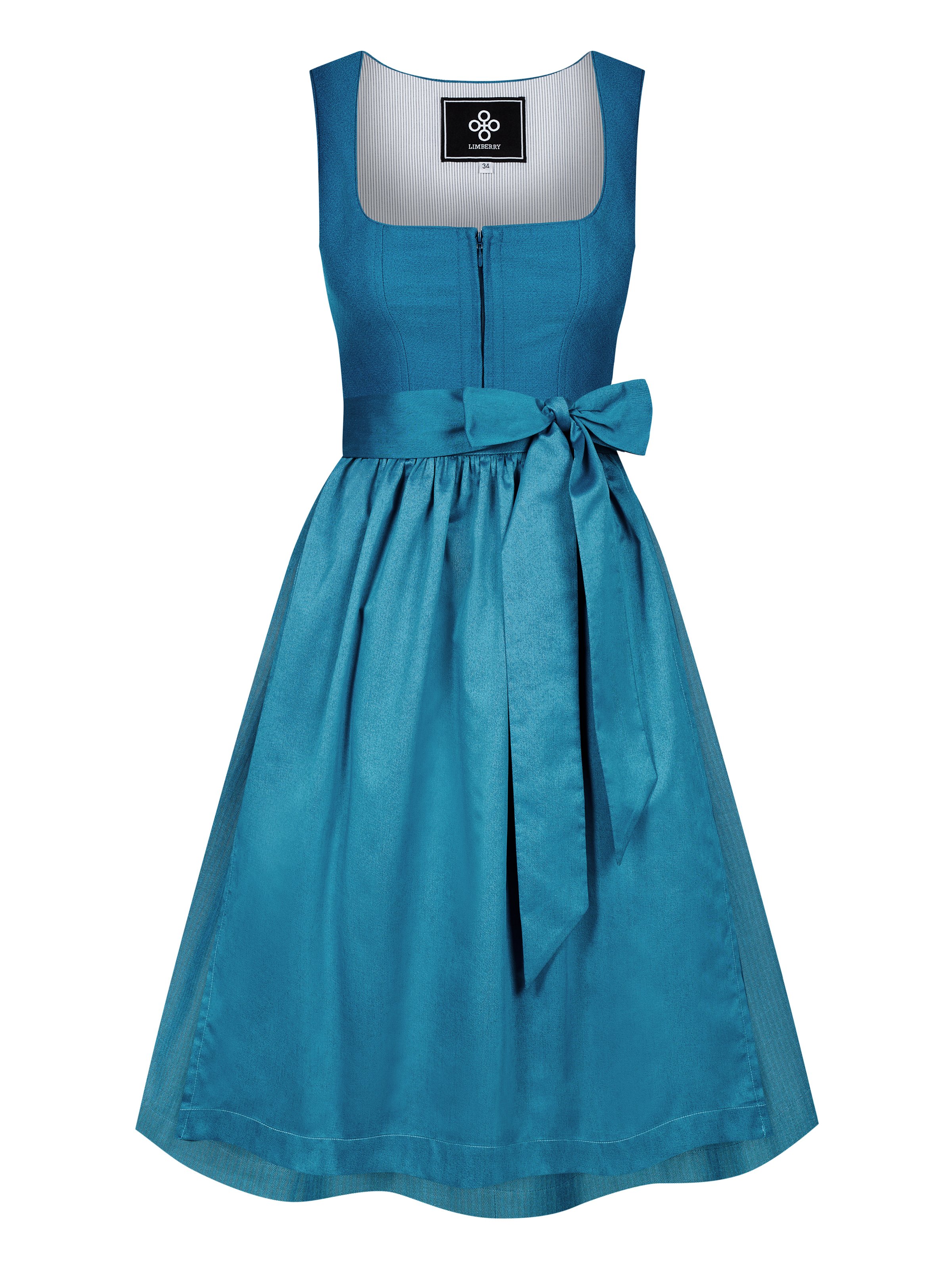 Petrol Dirndl Sapphire von LIMBERRY Freisteller Petrol Dirndl Sapphire Freisteller