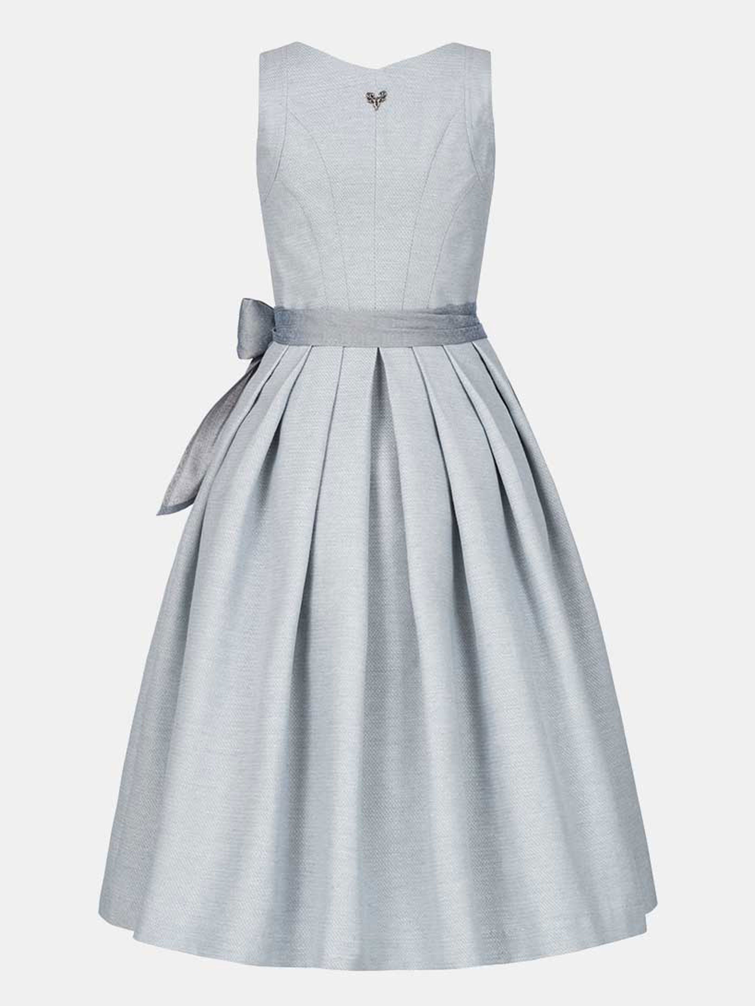 Eisblaues Dirndl mit Herzausschnitt Eisblaues Dirndl mit Herzausschnitt