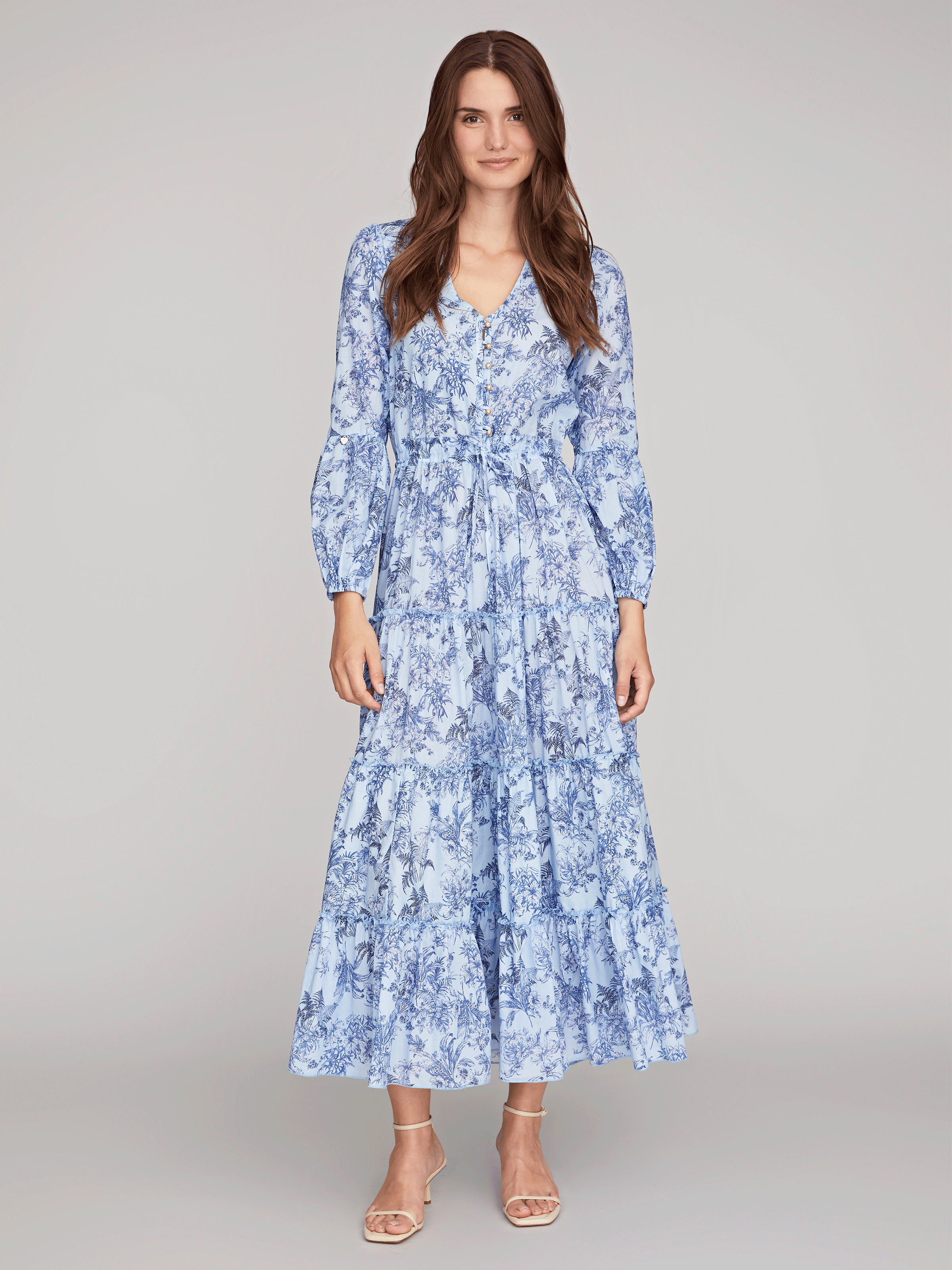 Hellblaues Kleid