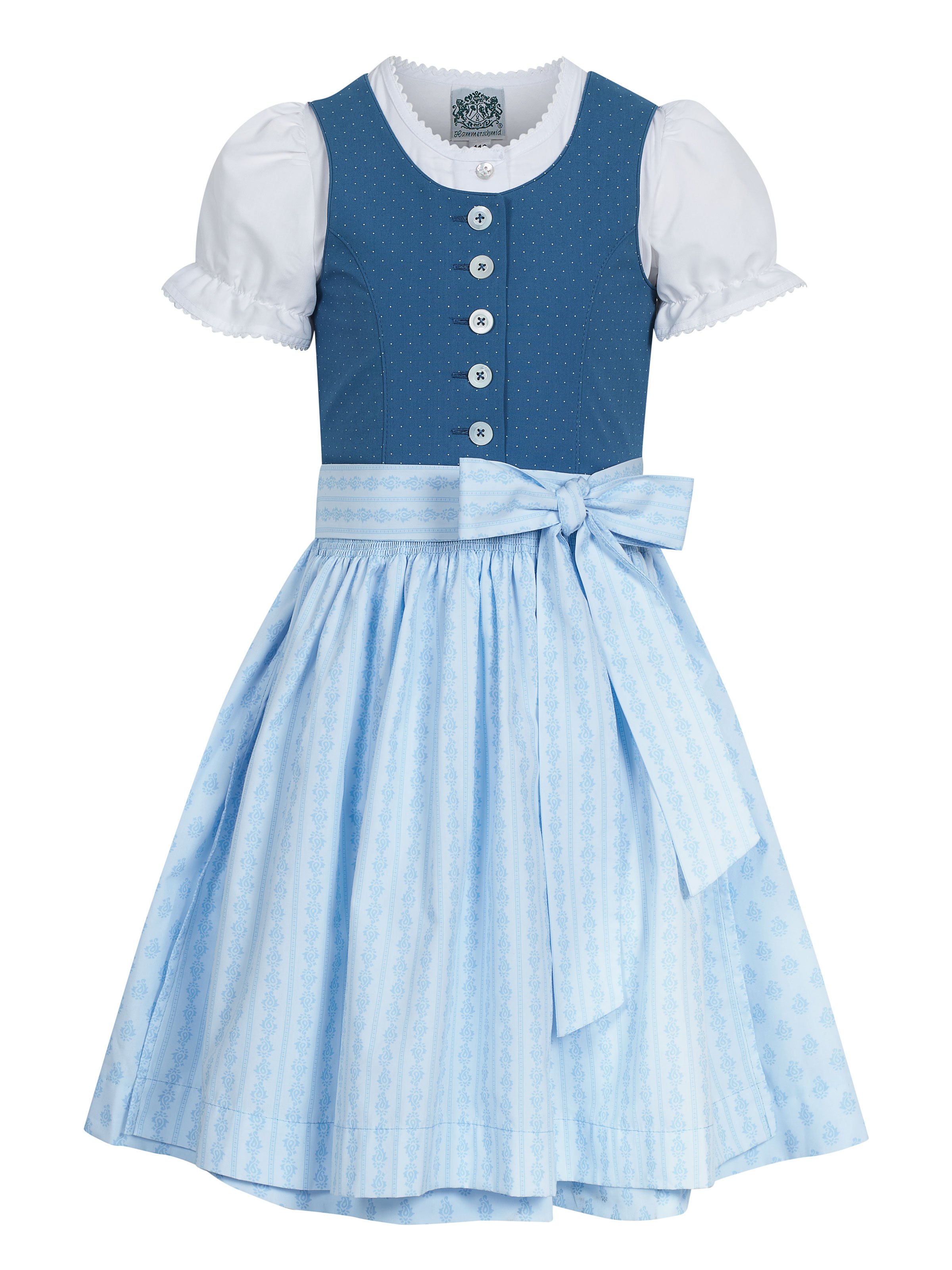 Blaues Dirndl