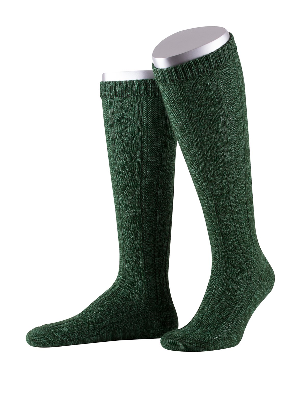 Dunkelgrüne Trachtensocken