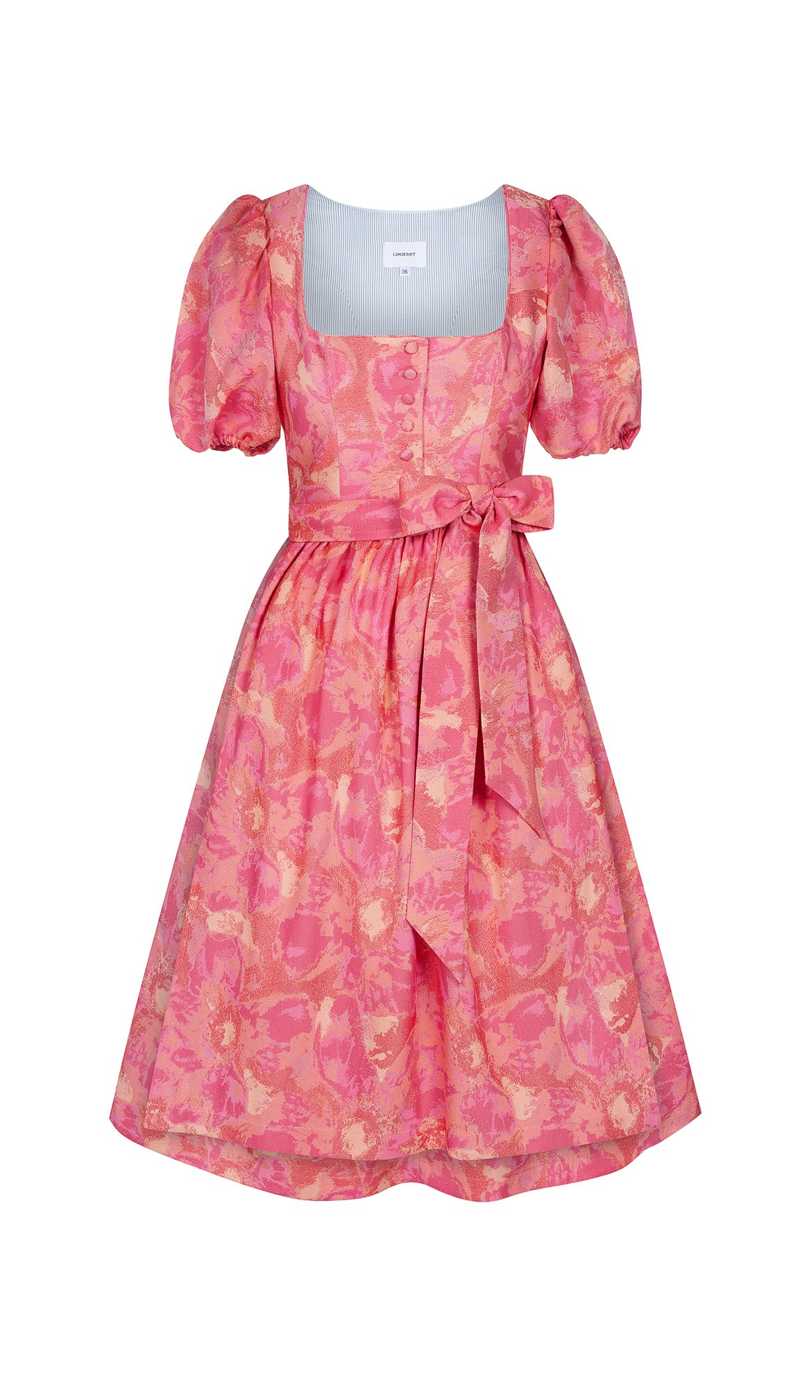 Buntes Dirndl mit Puffärmel