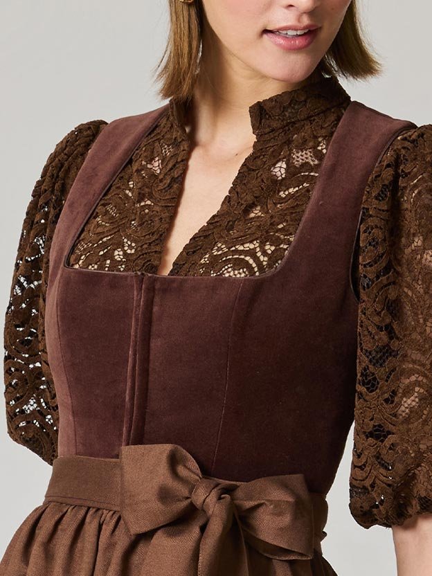 Dirndl braun