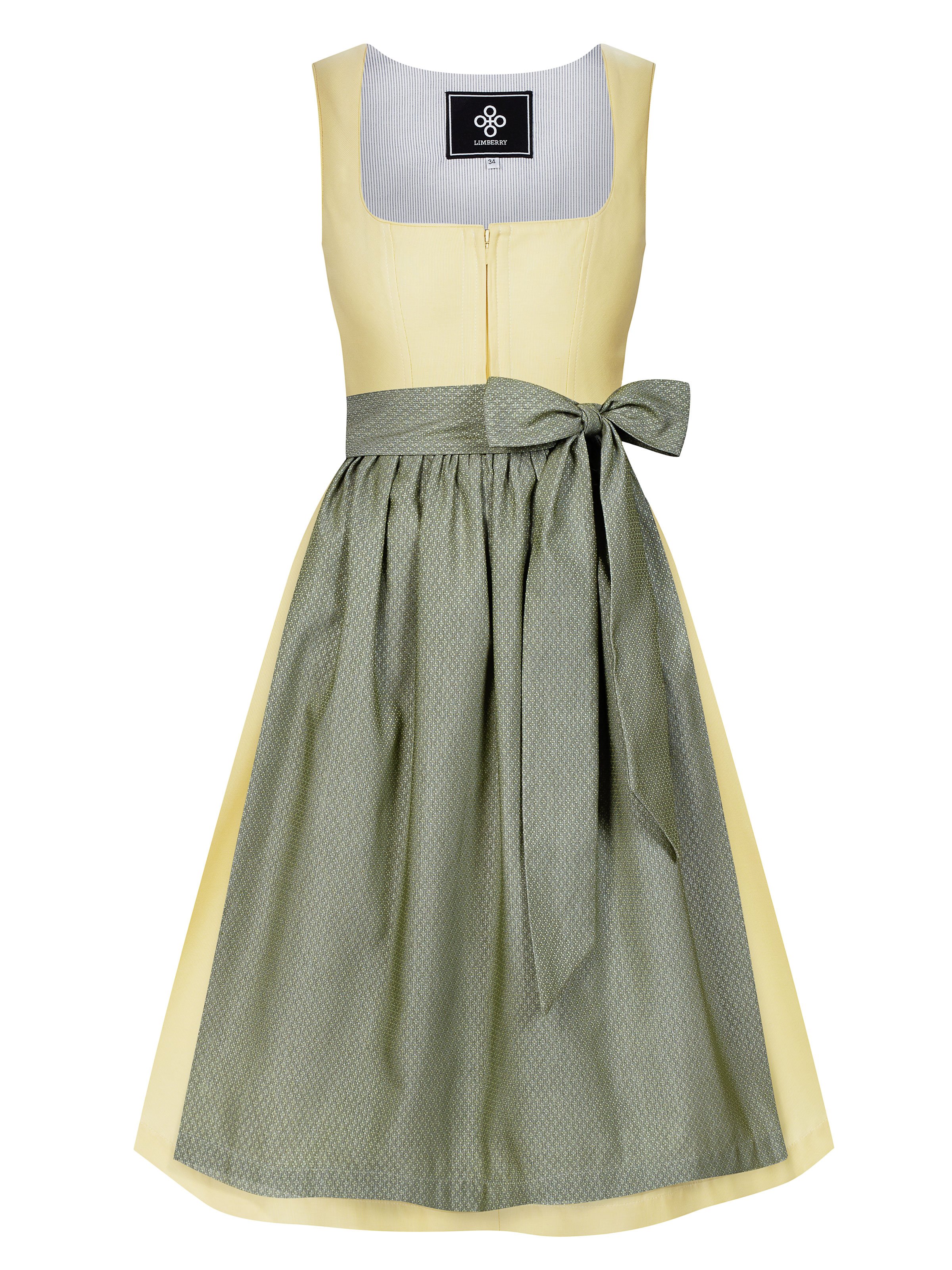 Hellgelbes Dirndl Hellgelbes Dirndl