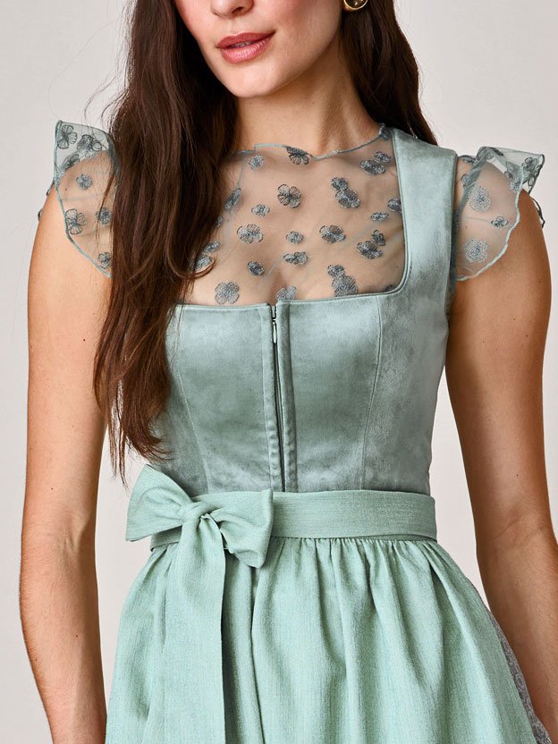 Dirndl Trendfarbe Aqua Dirndl Trendfarbe Aqua