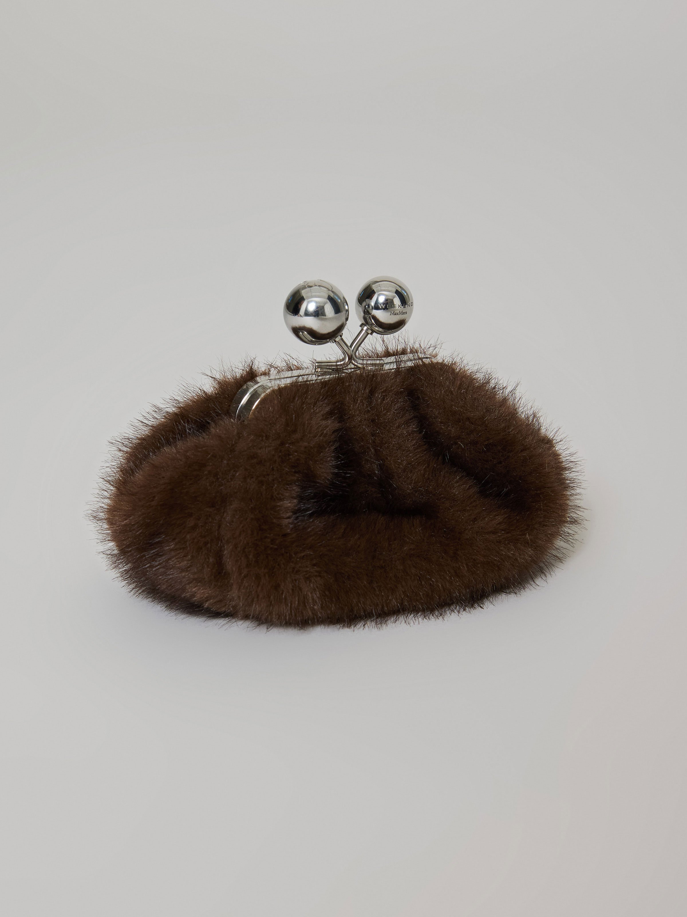Braune Pasticcino Tasche in Fell-Optik 