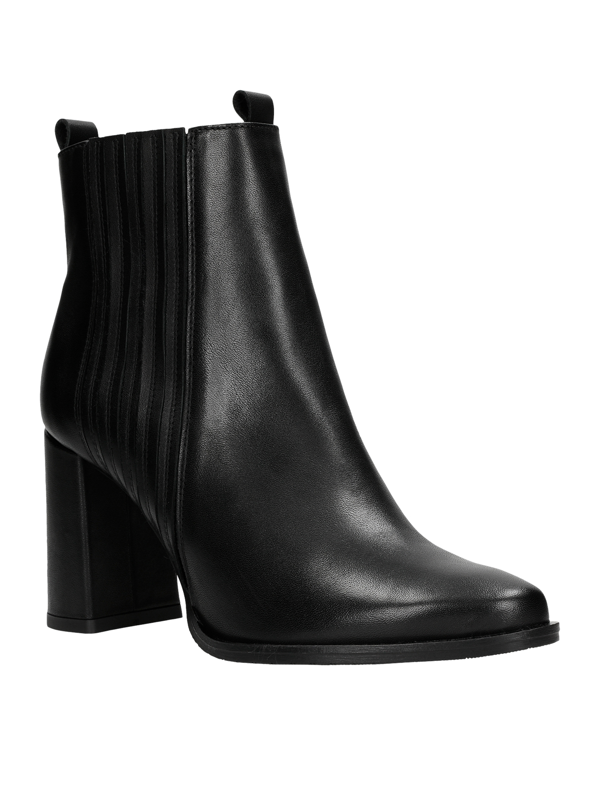 Schwarzer Ankle Boot