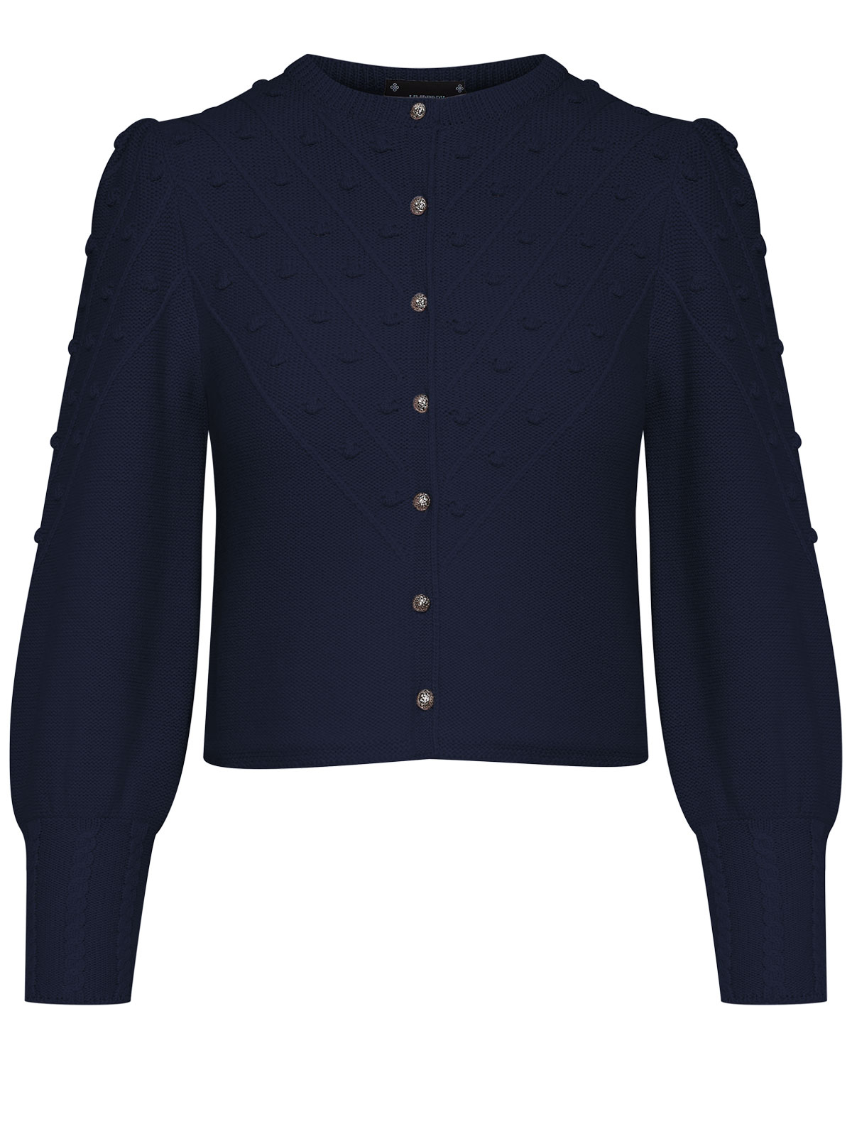 Strickjacke in Dunkelblau