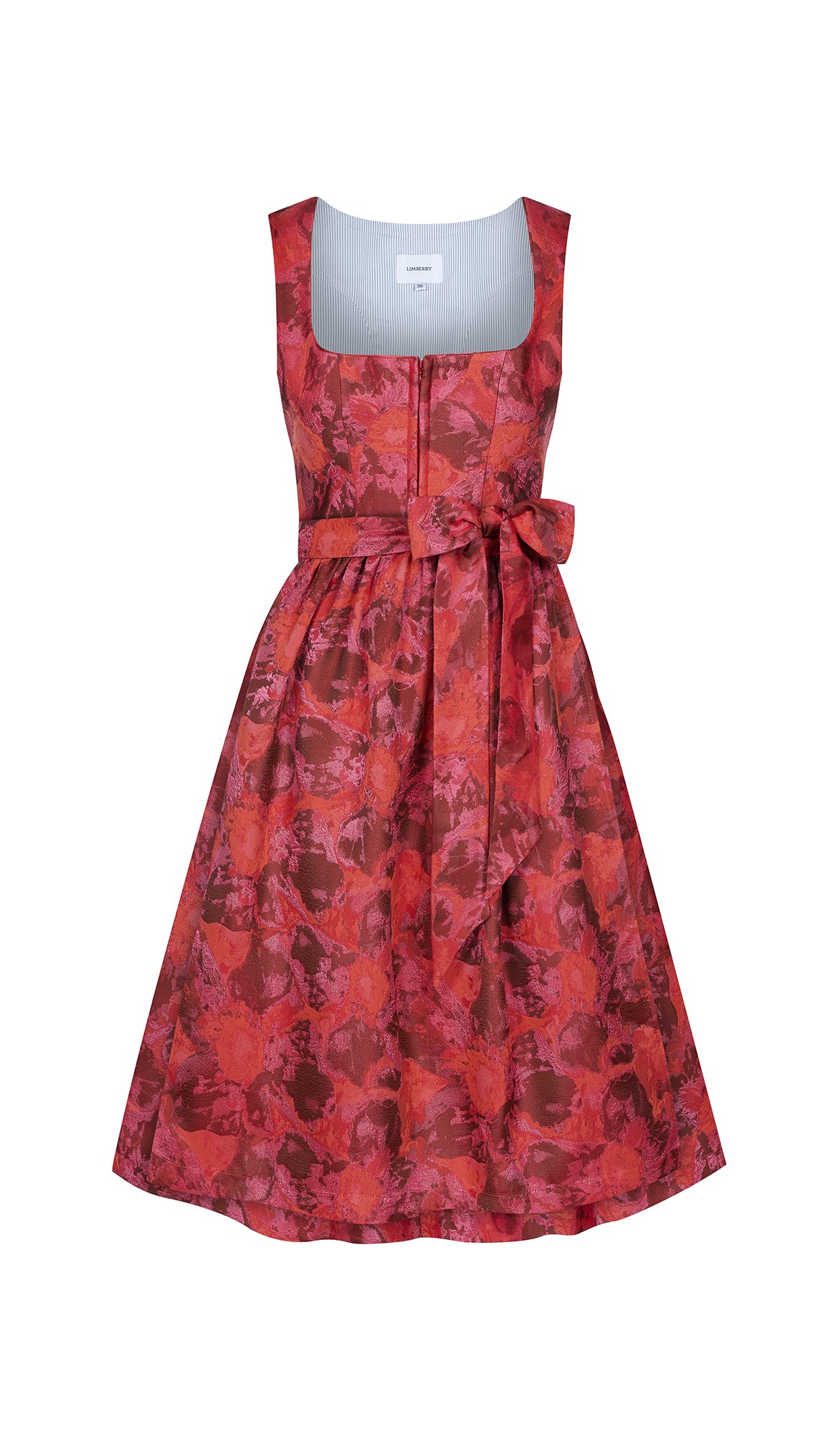 Dirndl in kräftigem Rotton