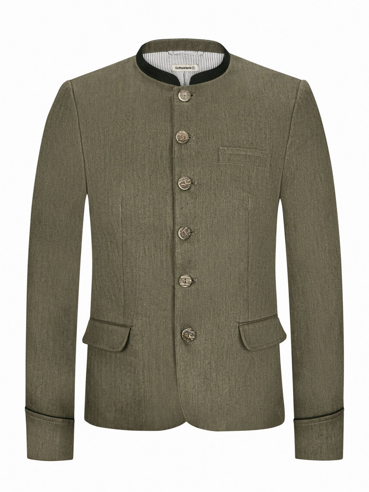 Trachtenjanker in edlem Grün