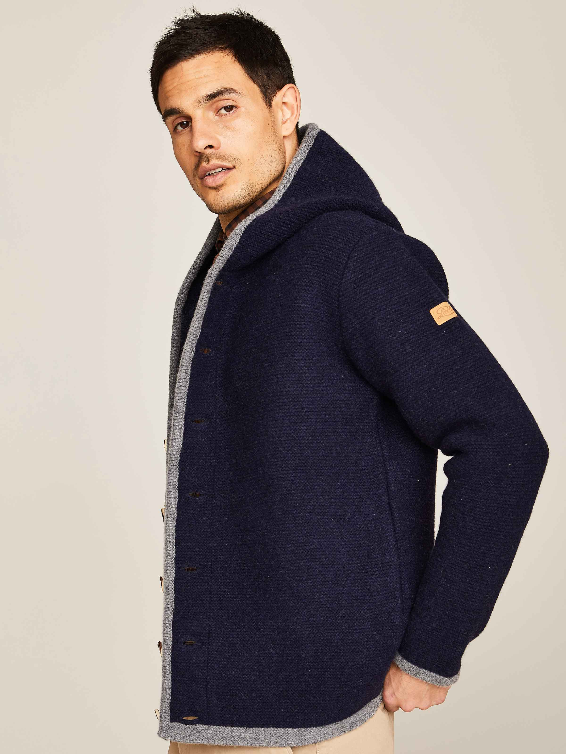 Marineblauer Janker für Herren