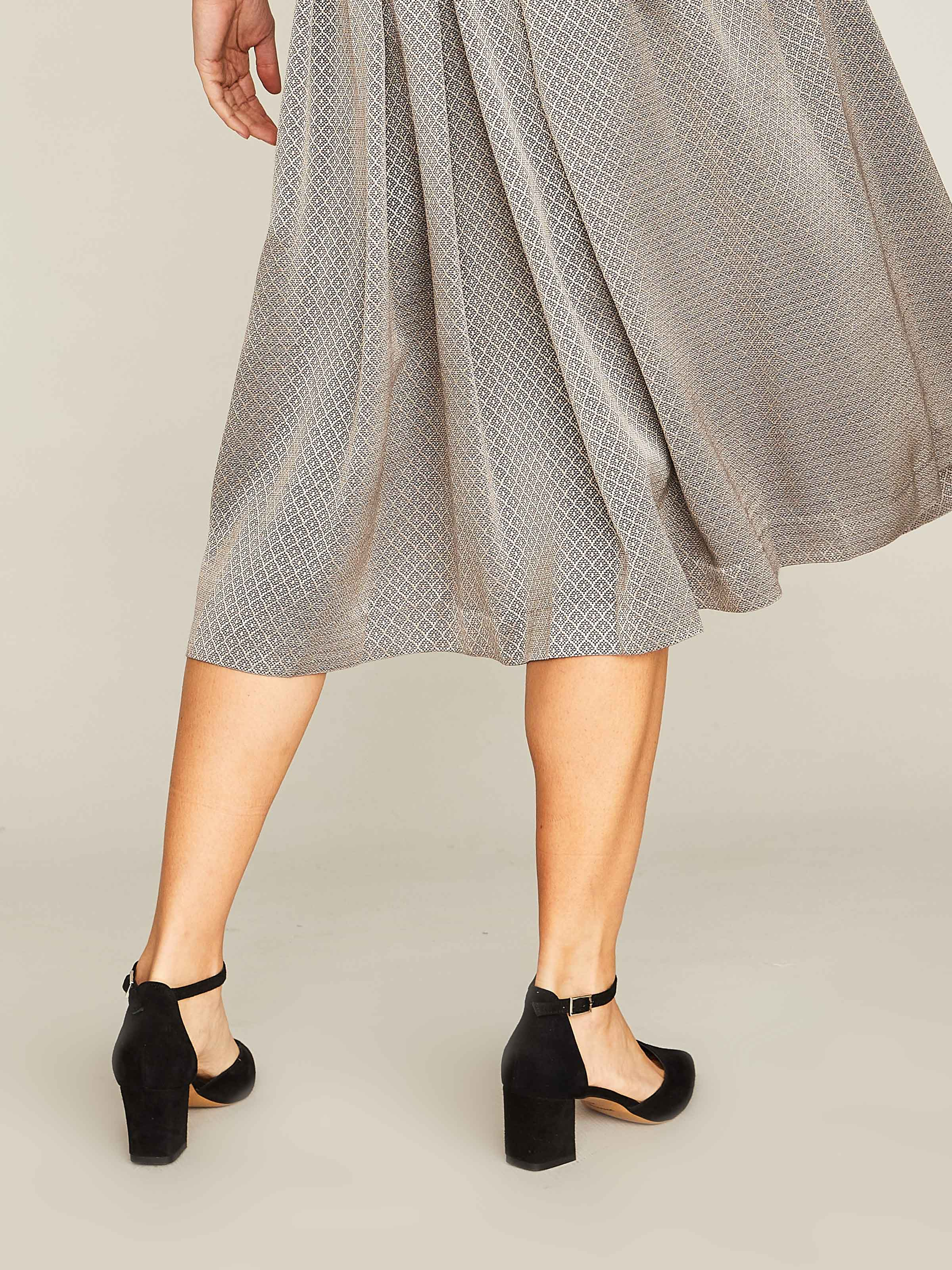 Schwarze Wildleder Pumps