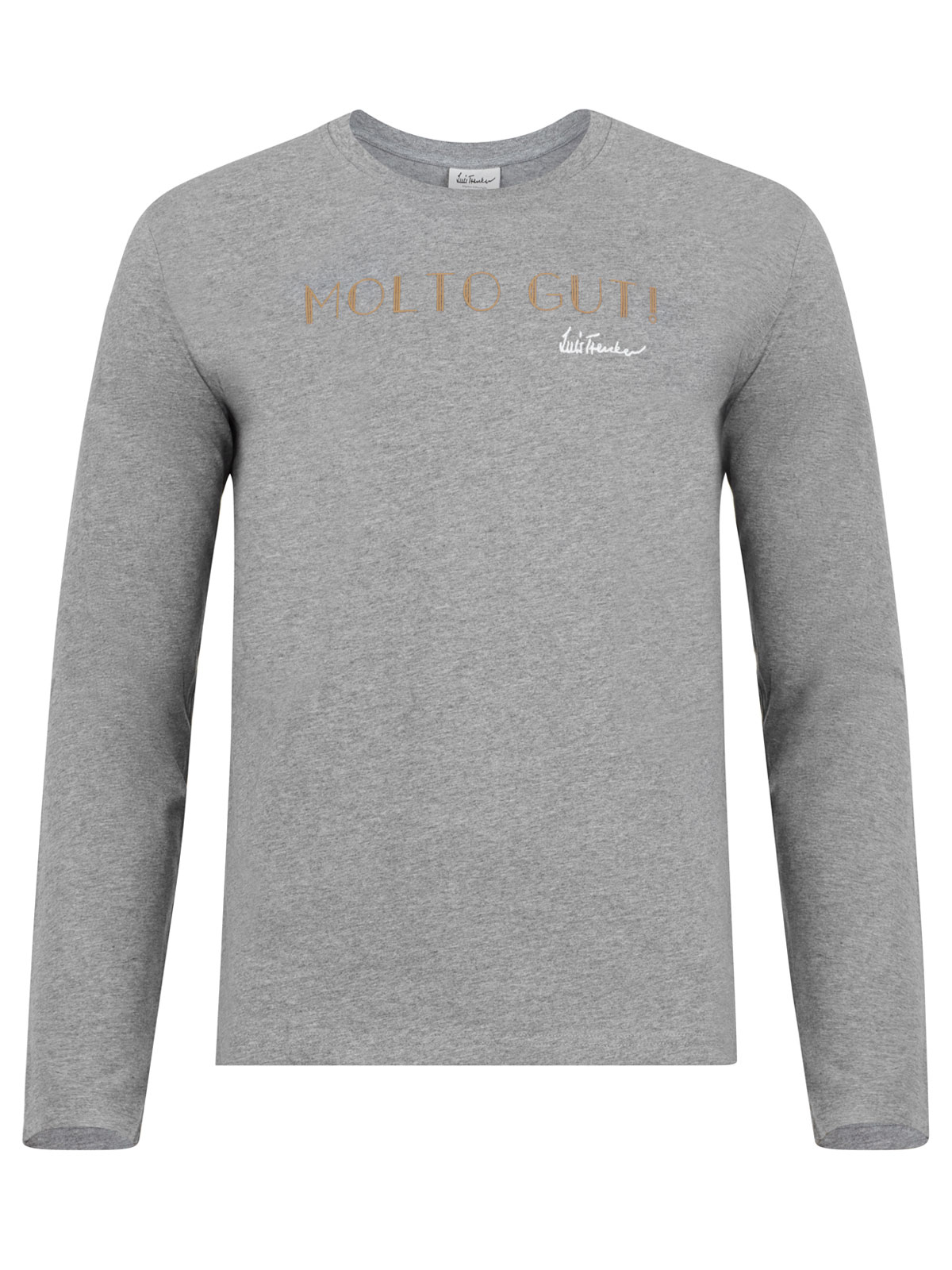 Graues Herrenshirt mit Logo