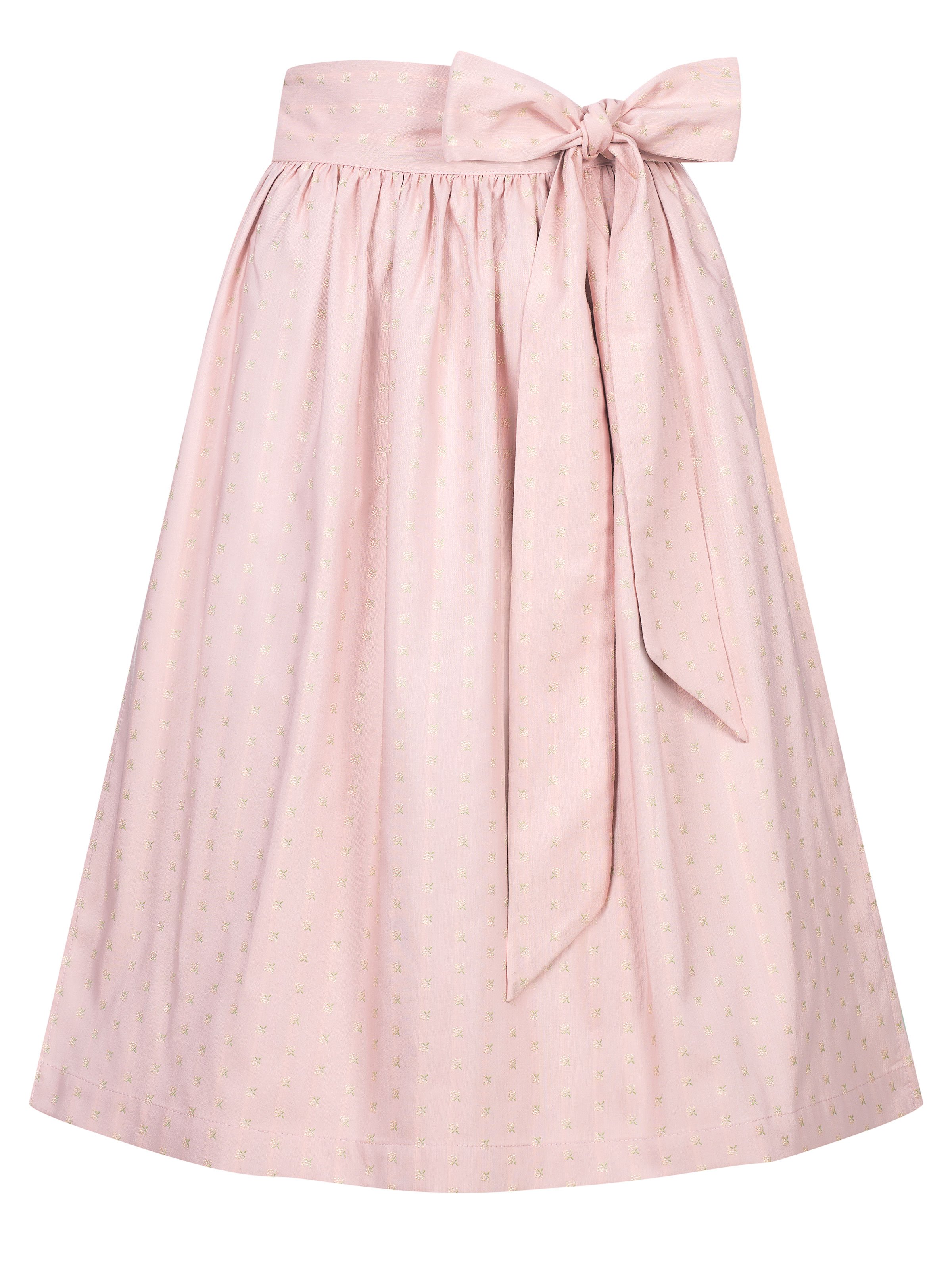 Dirndlschürze in Rosa