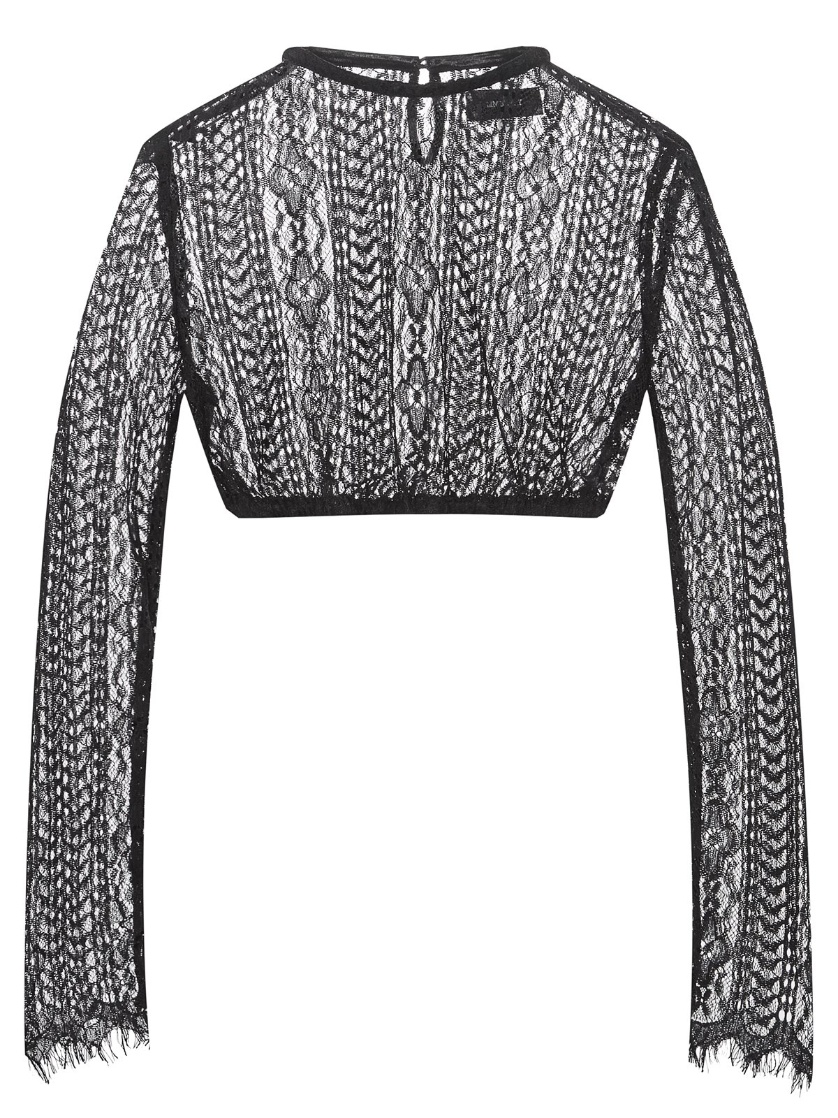 Schwarze Dirndlbluse mit langem Arm Schwarze Dirndlbluse mit langem Arm