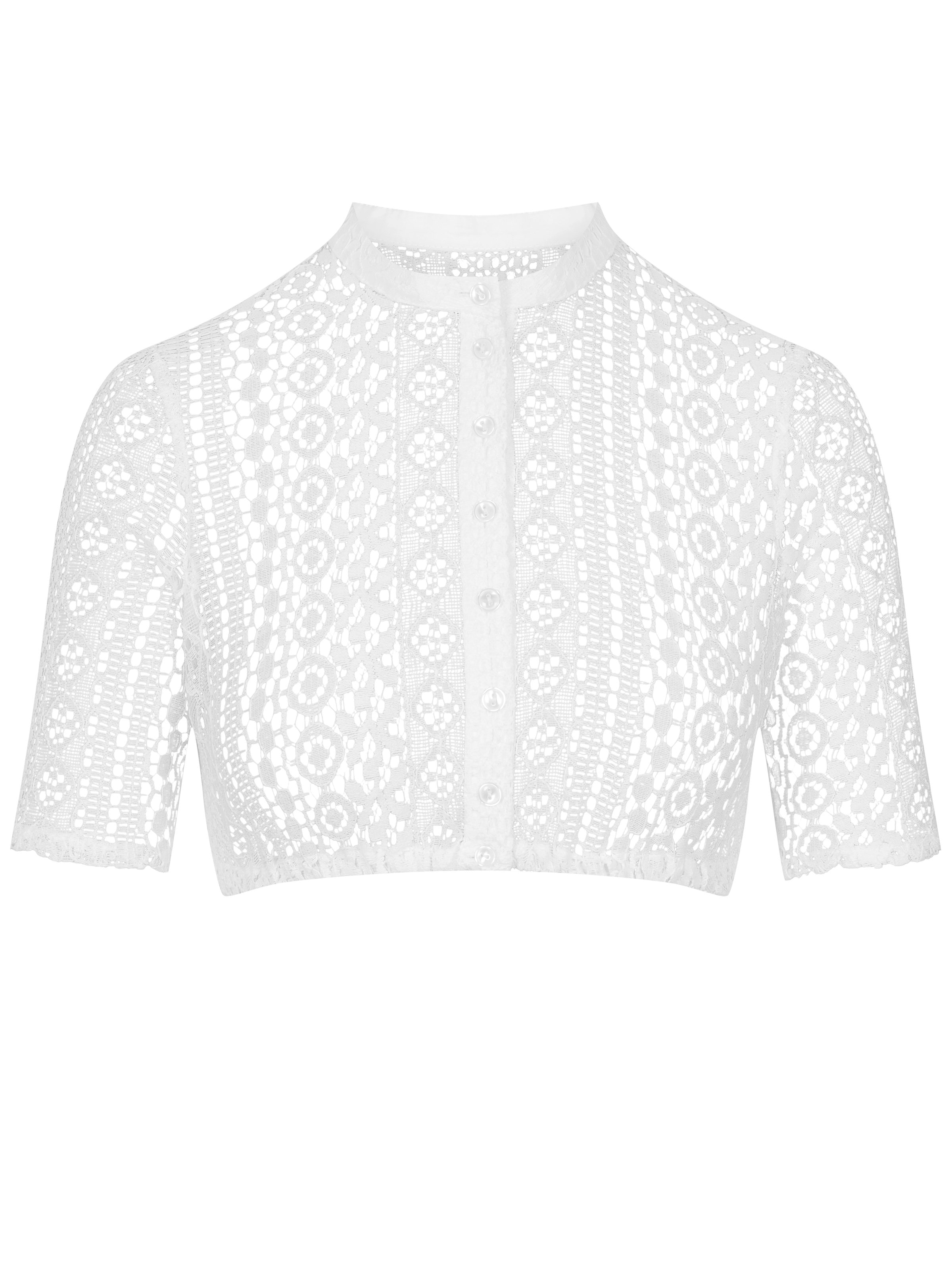 Cremeweiße Dirndlbluse Cremeweiße Dirndlbluse