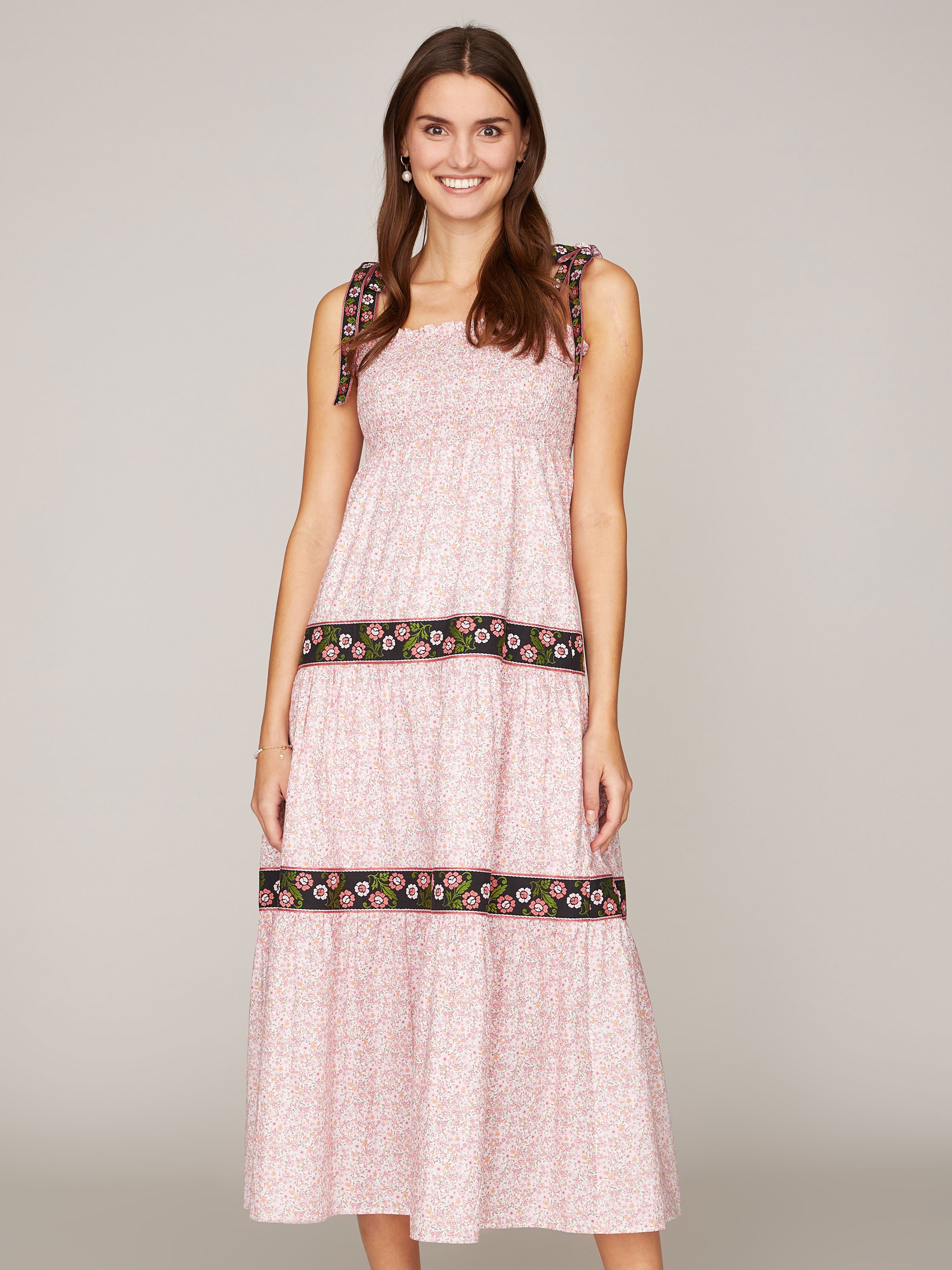 Sommerkleid mit Liberty-Muster Sommerkleid mit Liberty-Muster