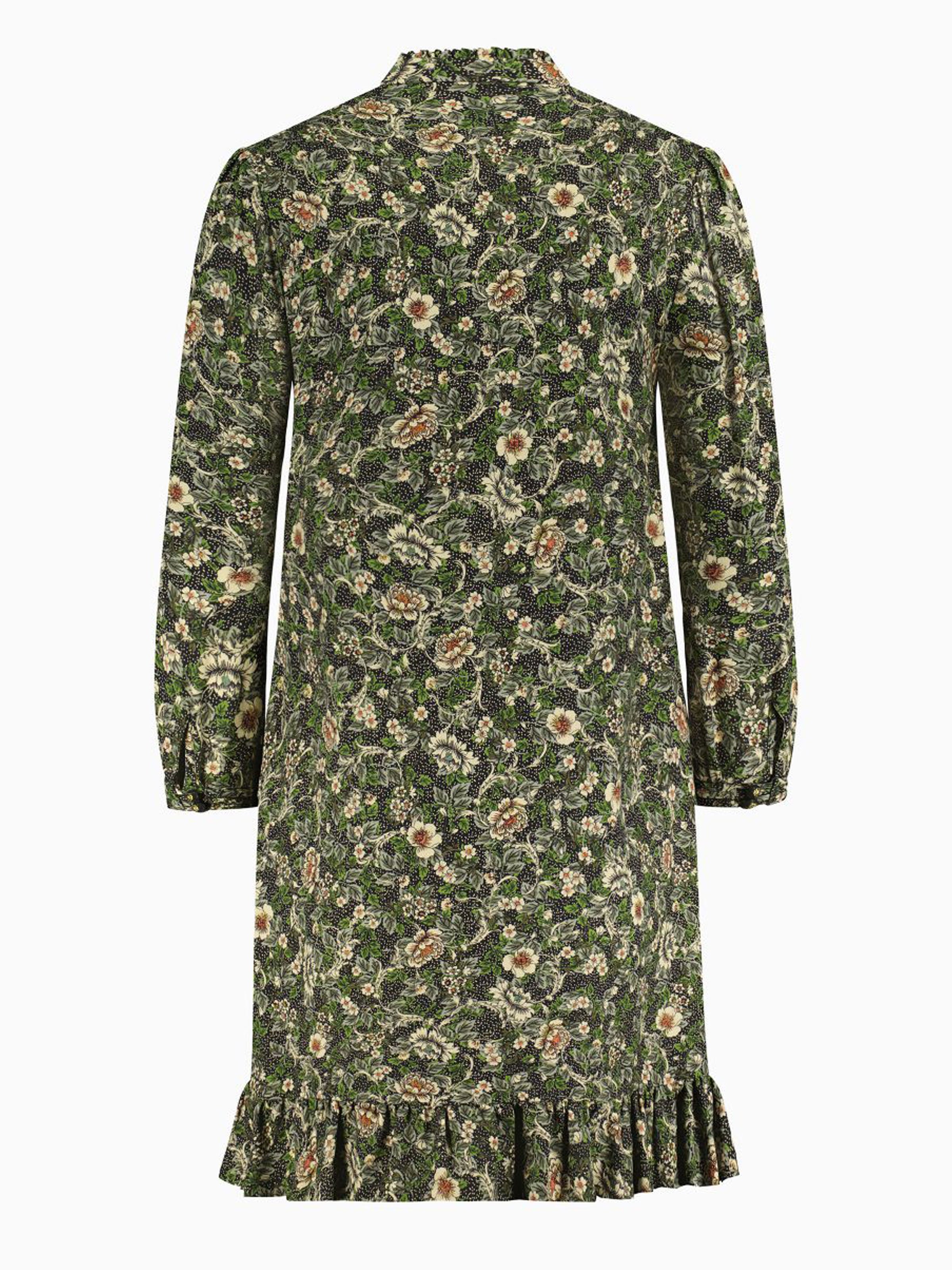 Geblümtes Midi-Kleid aus Baumwolle Geblümtes Midi-Kleid aus Baumwolle
