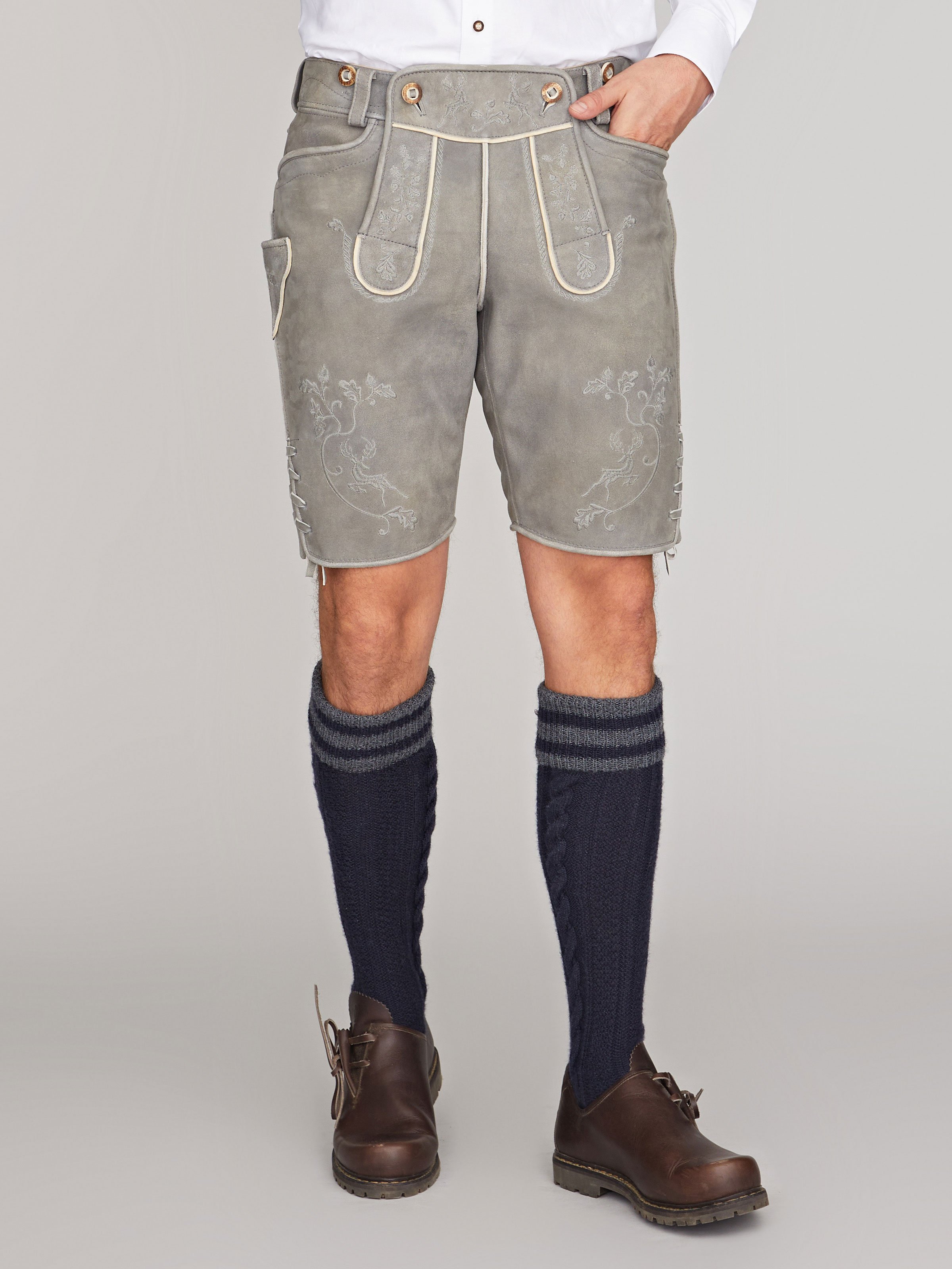 Graue Lederhose Graue Lederhose