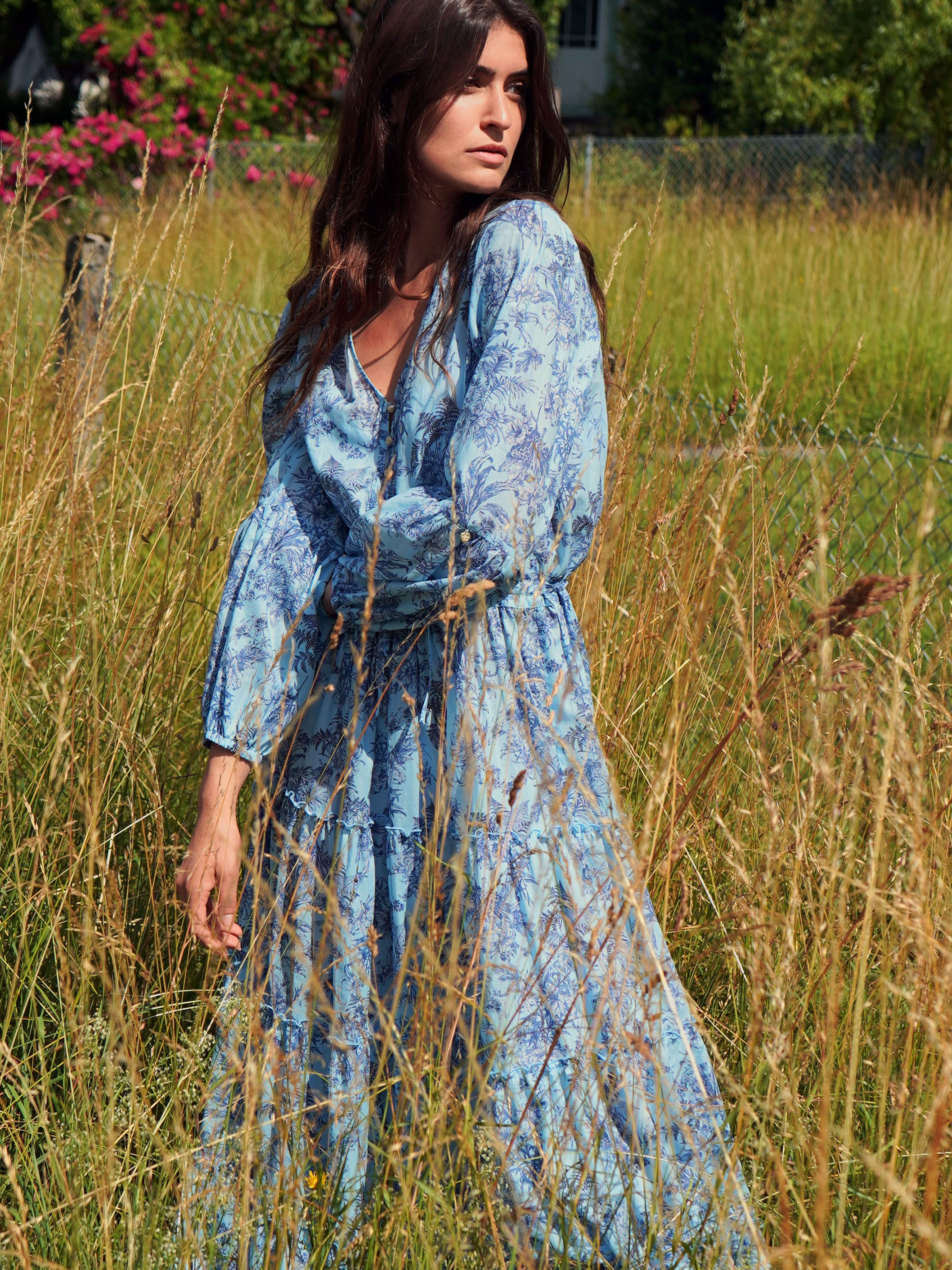Hellblaues Kleid Hellblaues Kleid