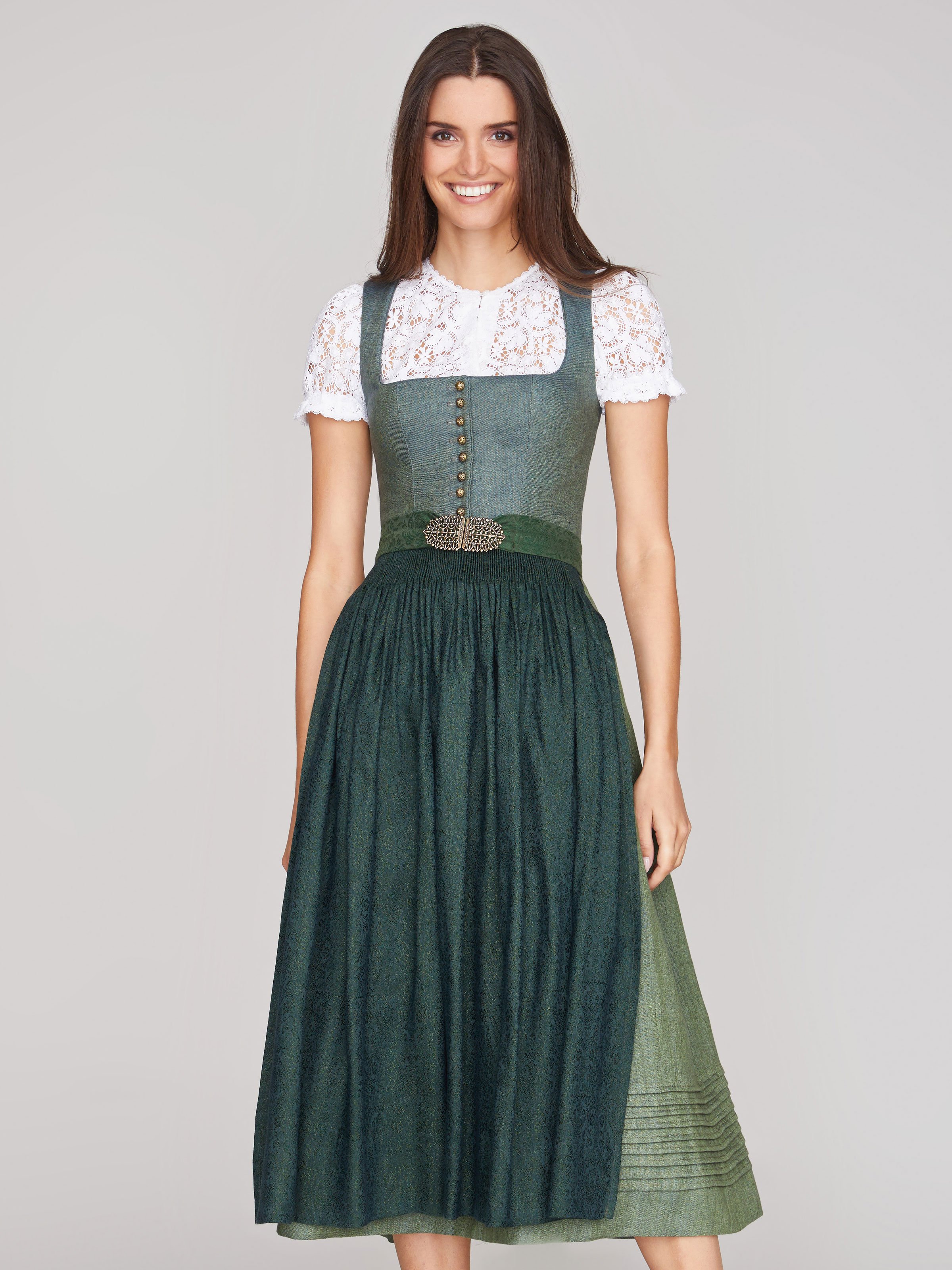 Stretch-Dirndl in Artischocke Stretch-Dirndl in Artischocke