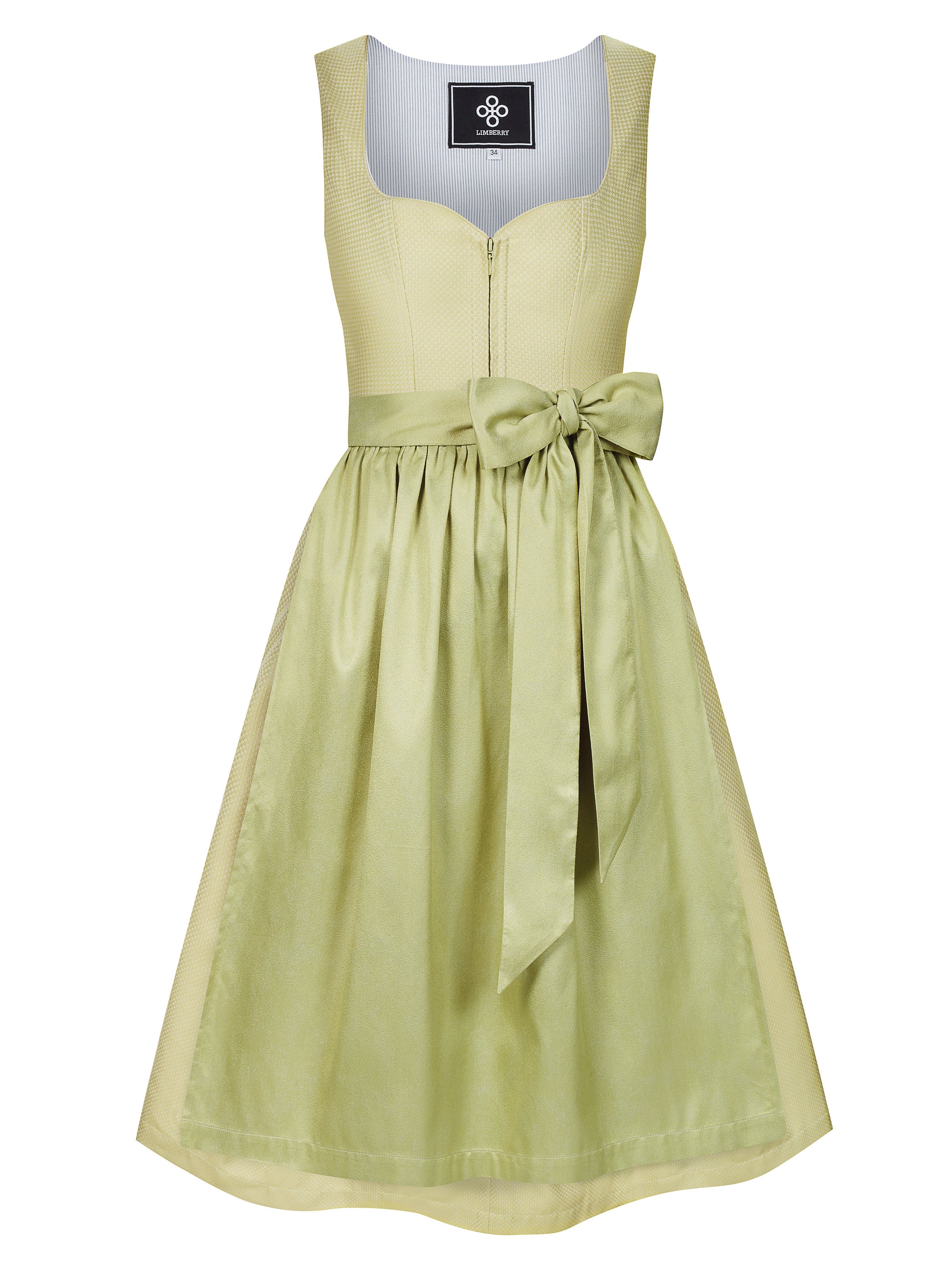 Limonengrünes Dirndl Limonengrünes Dirndl
