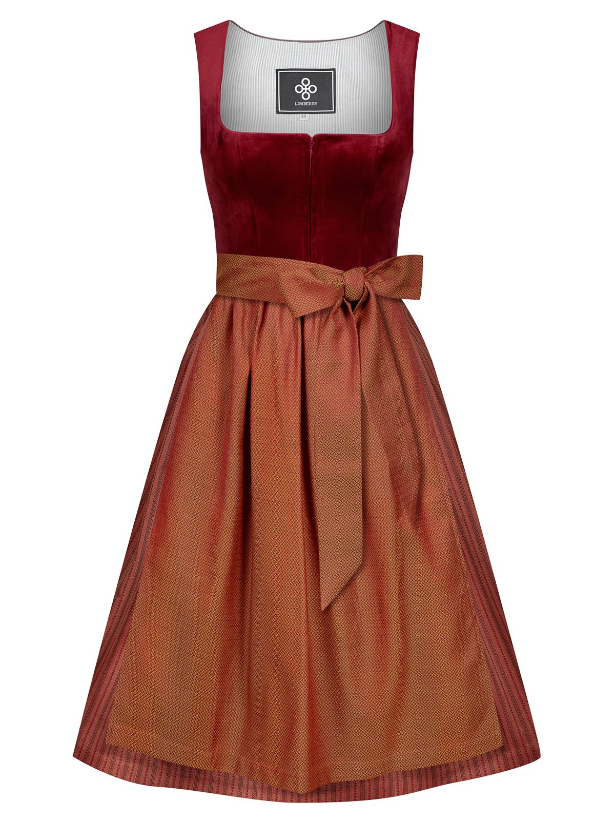 Weinrotes Dirndl Weinrotes Dirndl