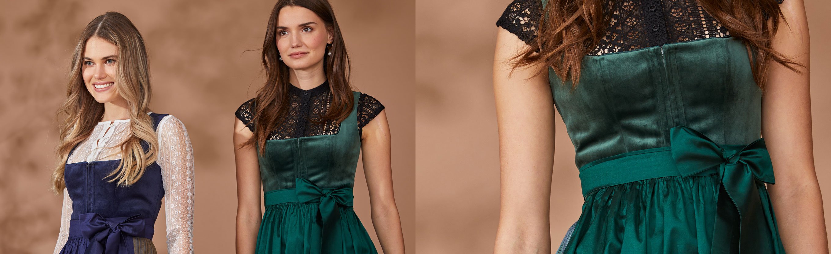 Trendstoff Samt: Die schönsten Winterdirndl Trendstoff Samt: Die schönsten Winterdirndl