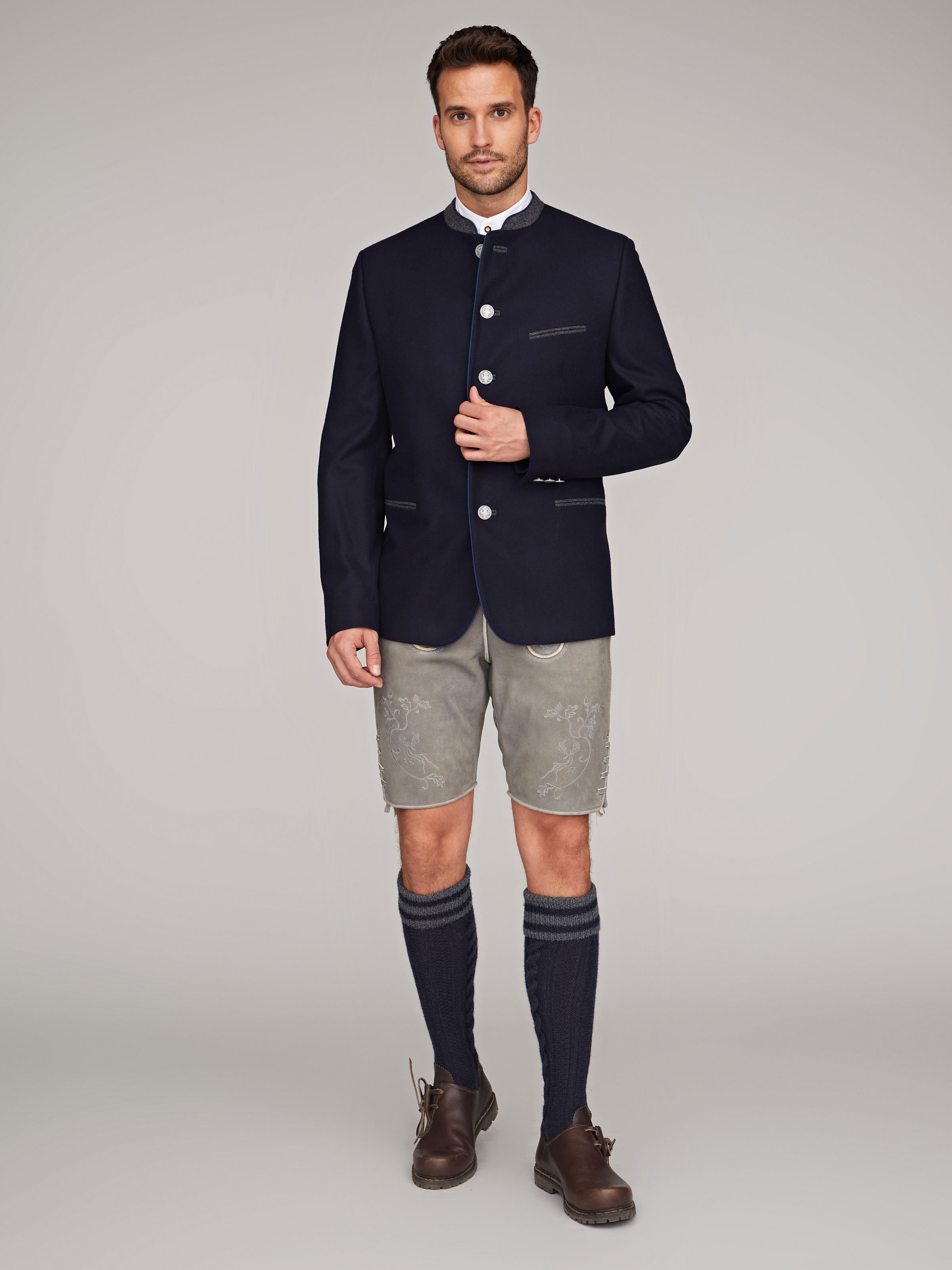 Graue Lederhose Graue Lederhose