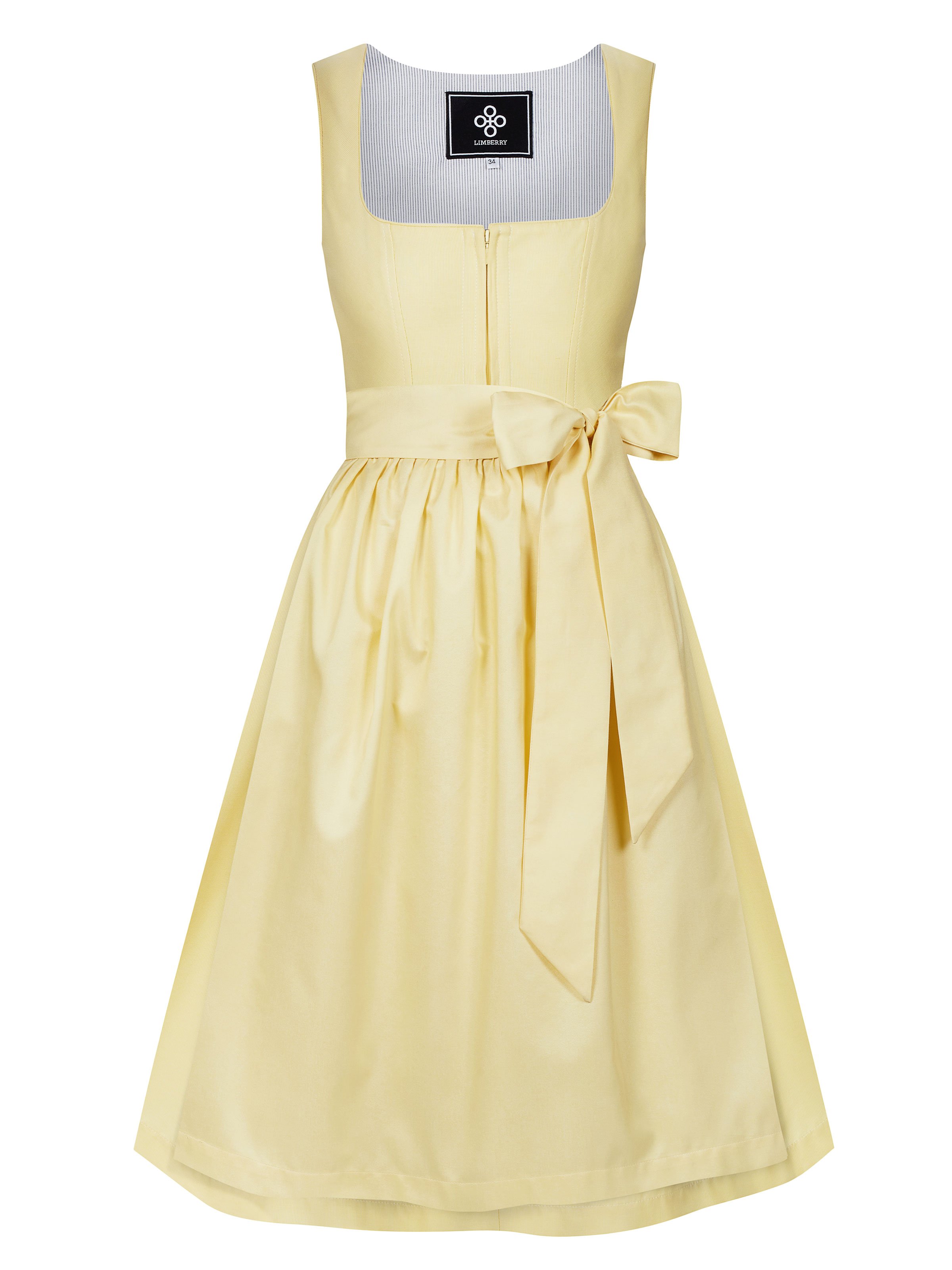 Hellgelbes Dirndl Hellgelbes Dirndl