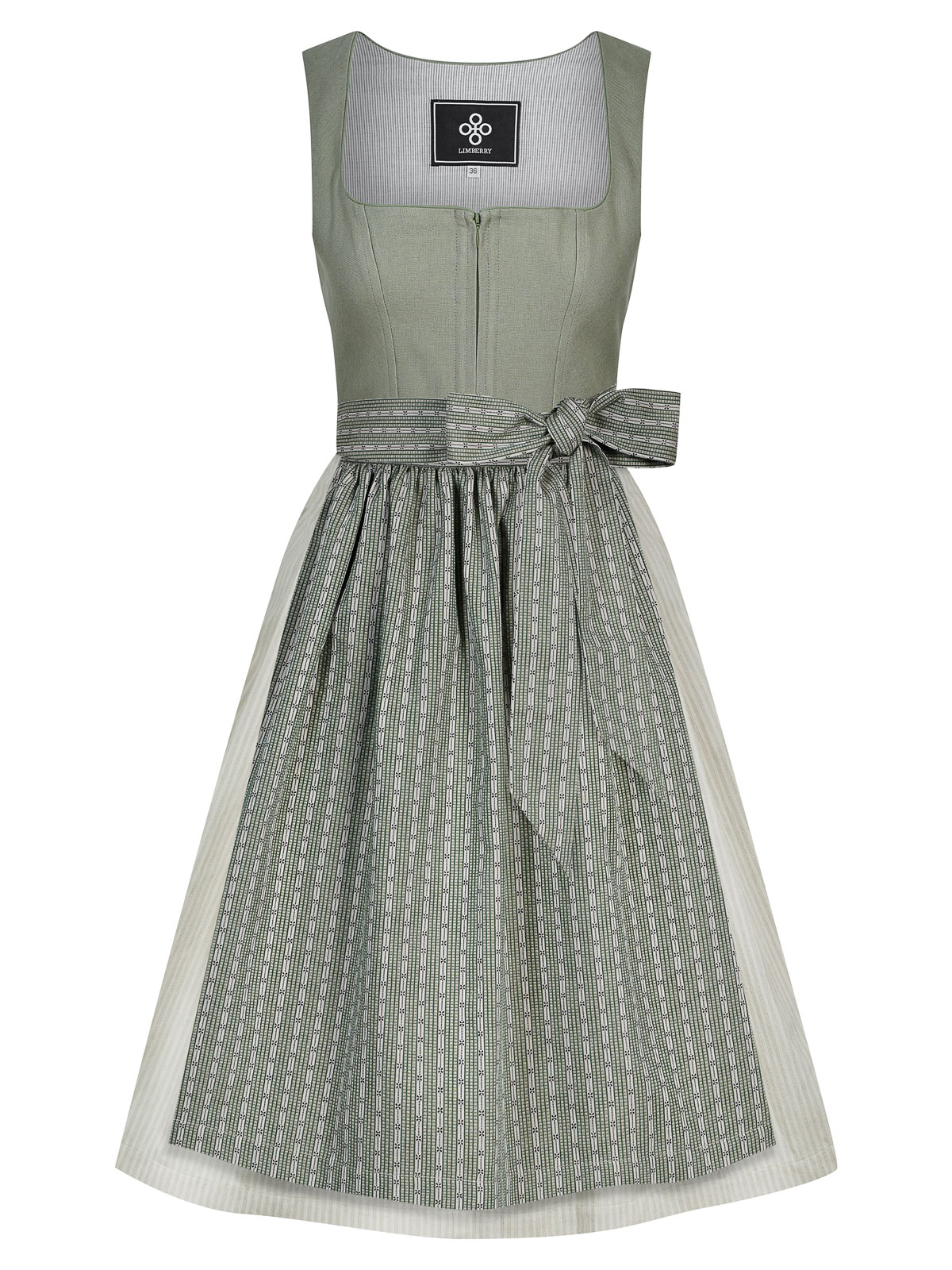 Khakifarbenes Dirndl Khakifarbenes Dirndl