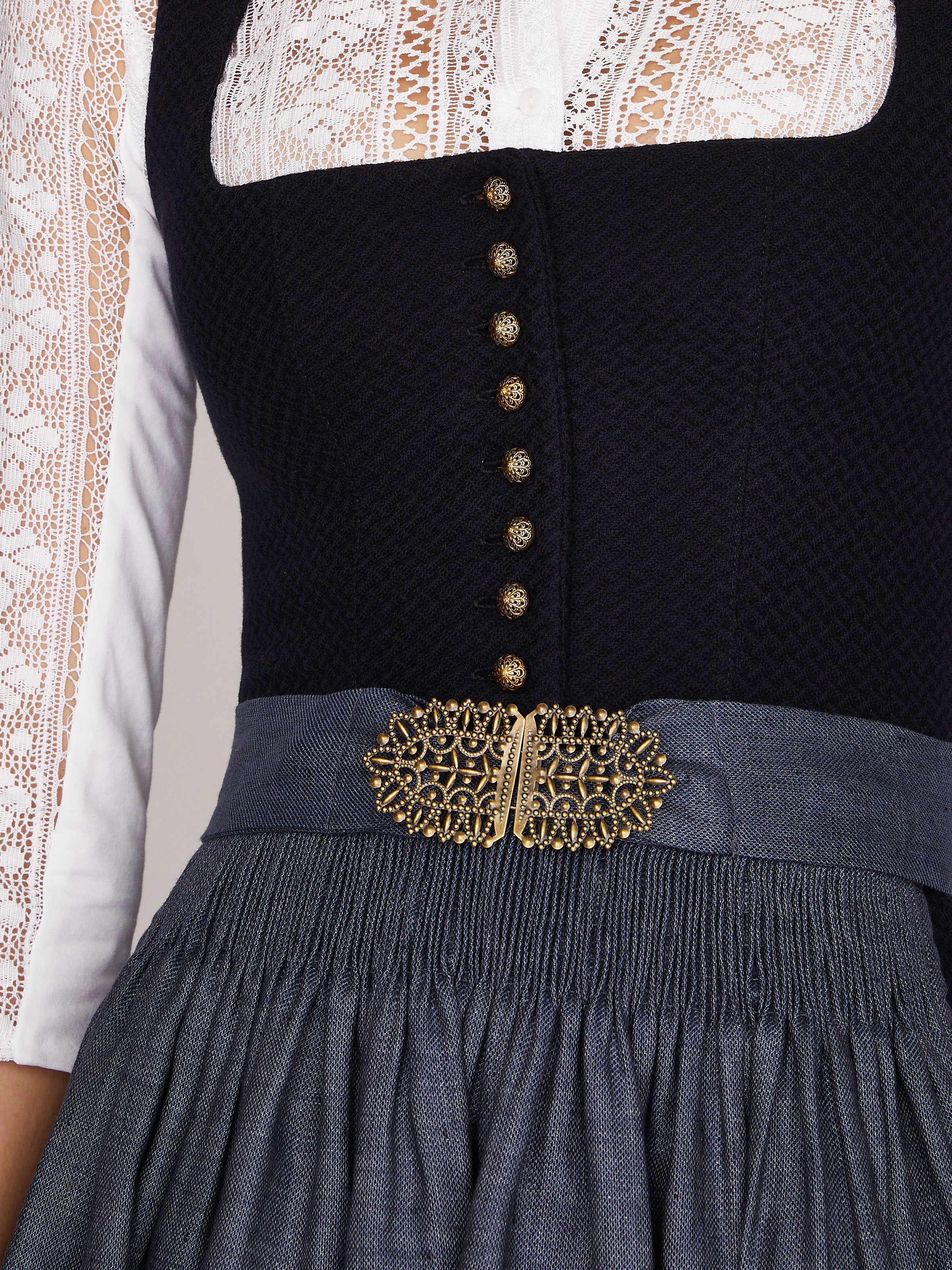 Blaues Dirndl Blaues Dirndl