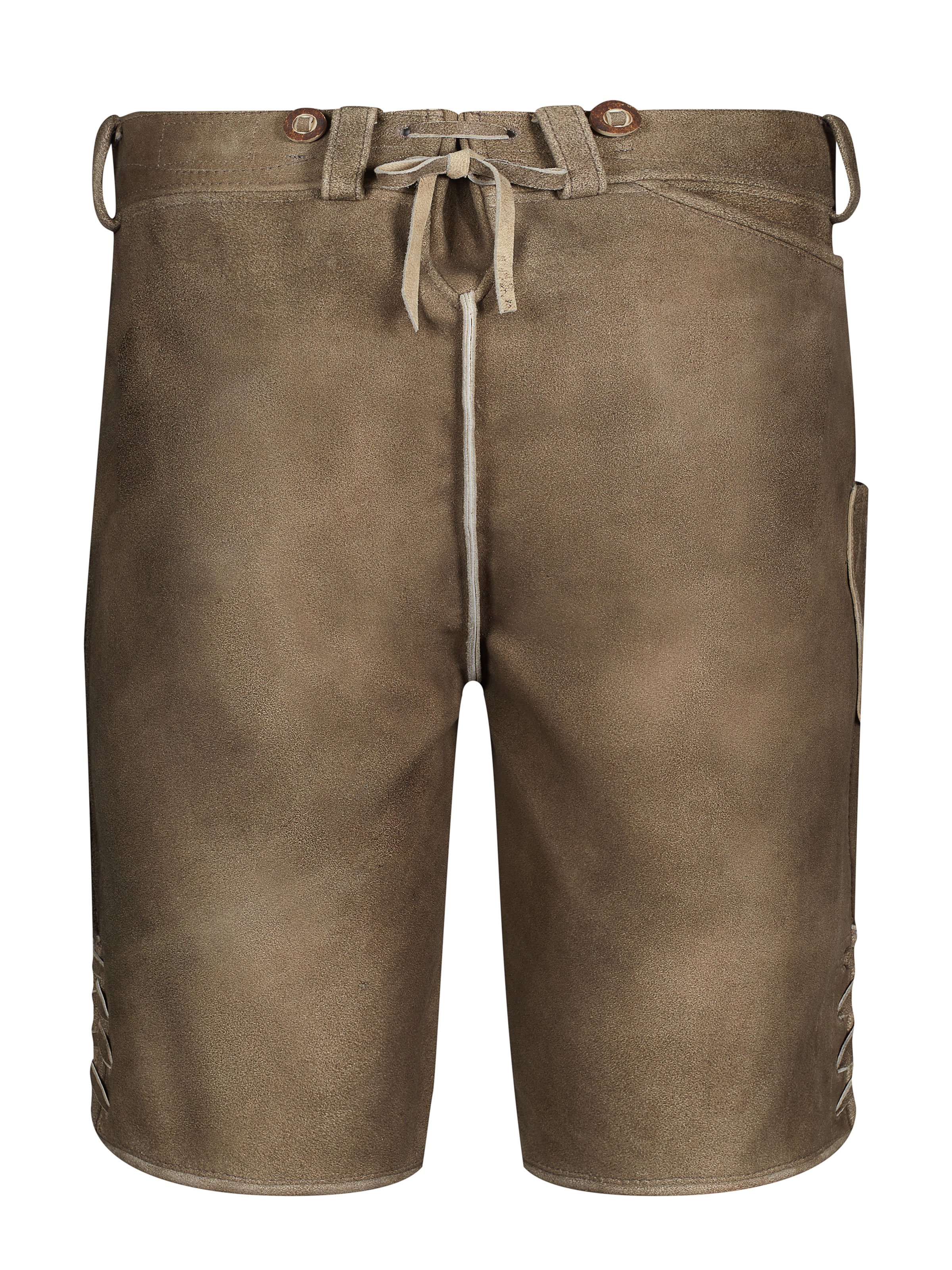 Hellbraune Lederhose mit Stickerei Hellbraune Lederhose mit Stickerei