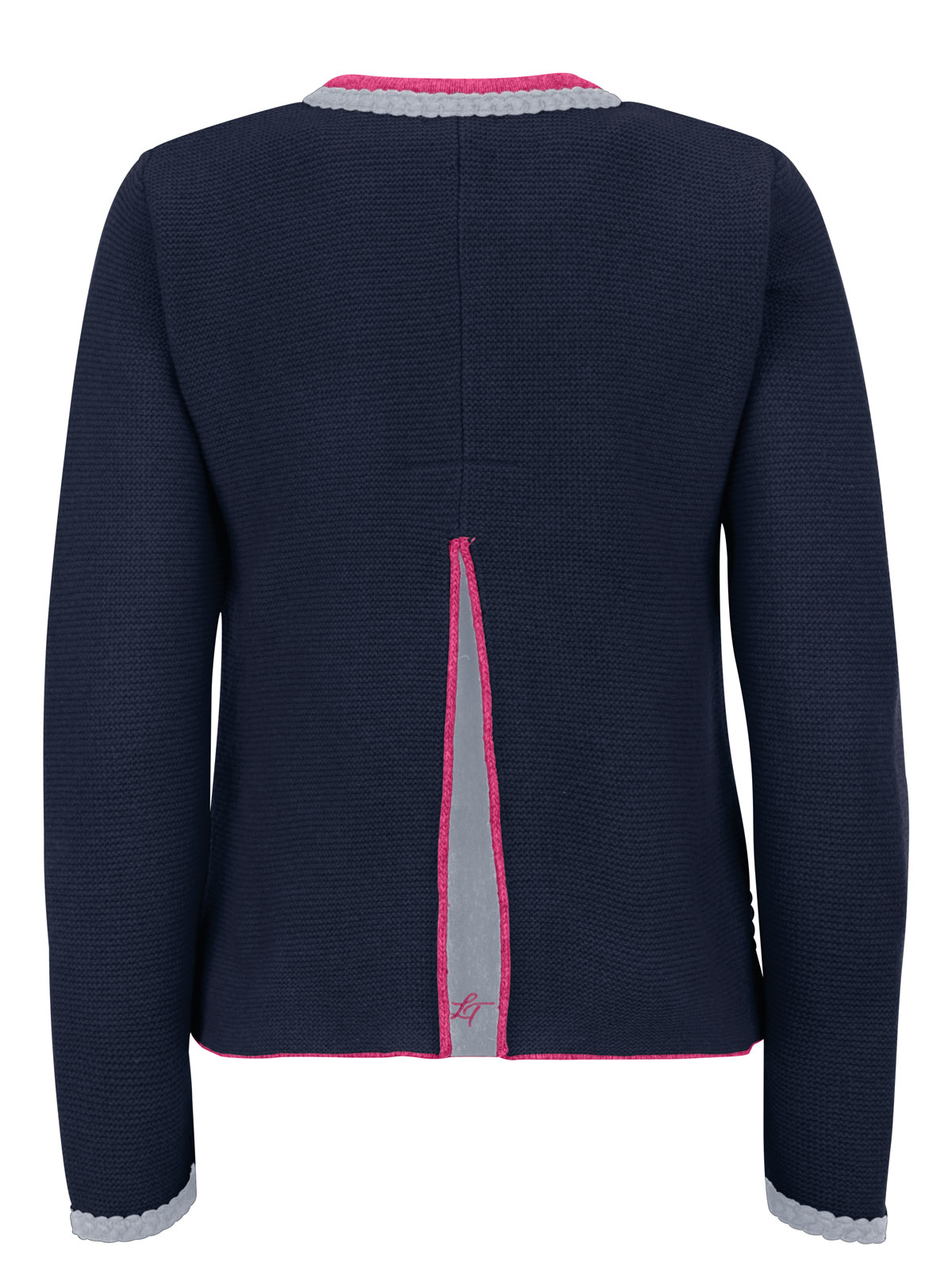 Dunkelblaue Strickjacke Dunkelblaue Strickjacke