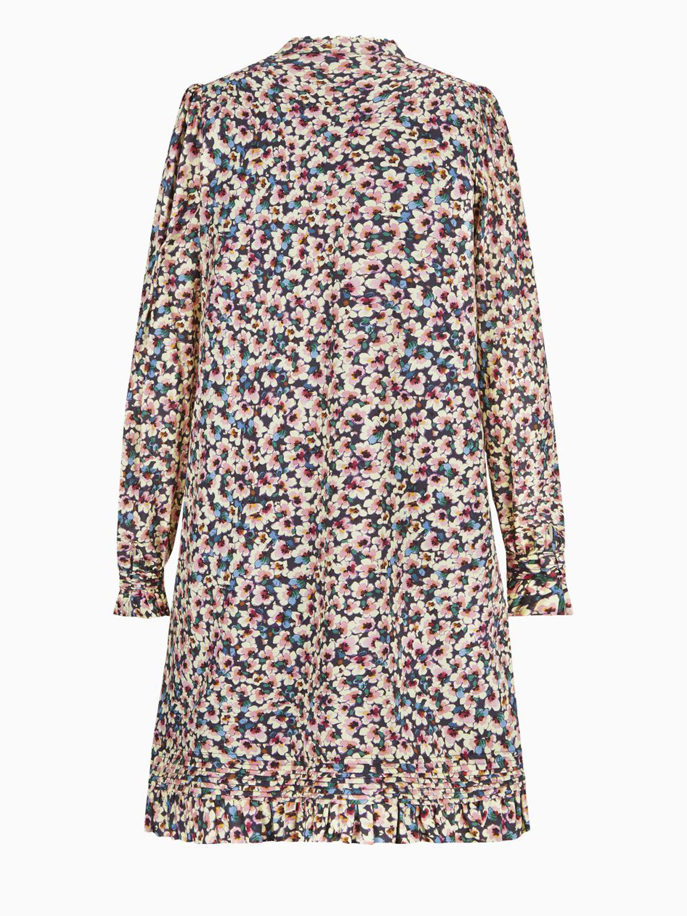 Kurzes Kleid mit Blumenmuster Kurzes Kleid mit Blumenmuster