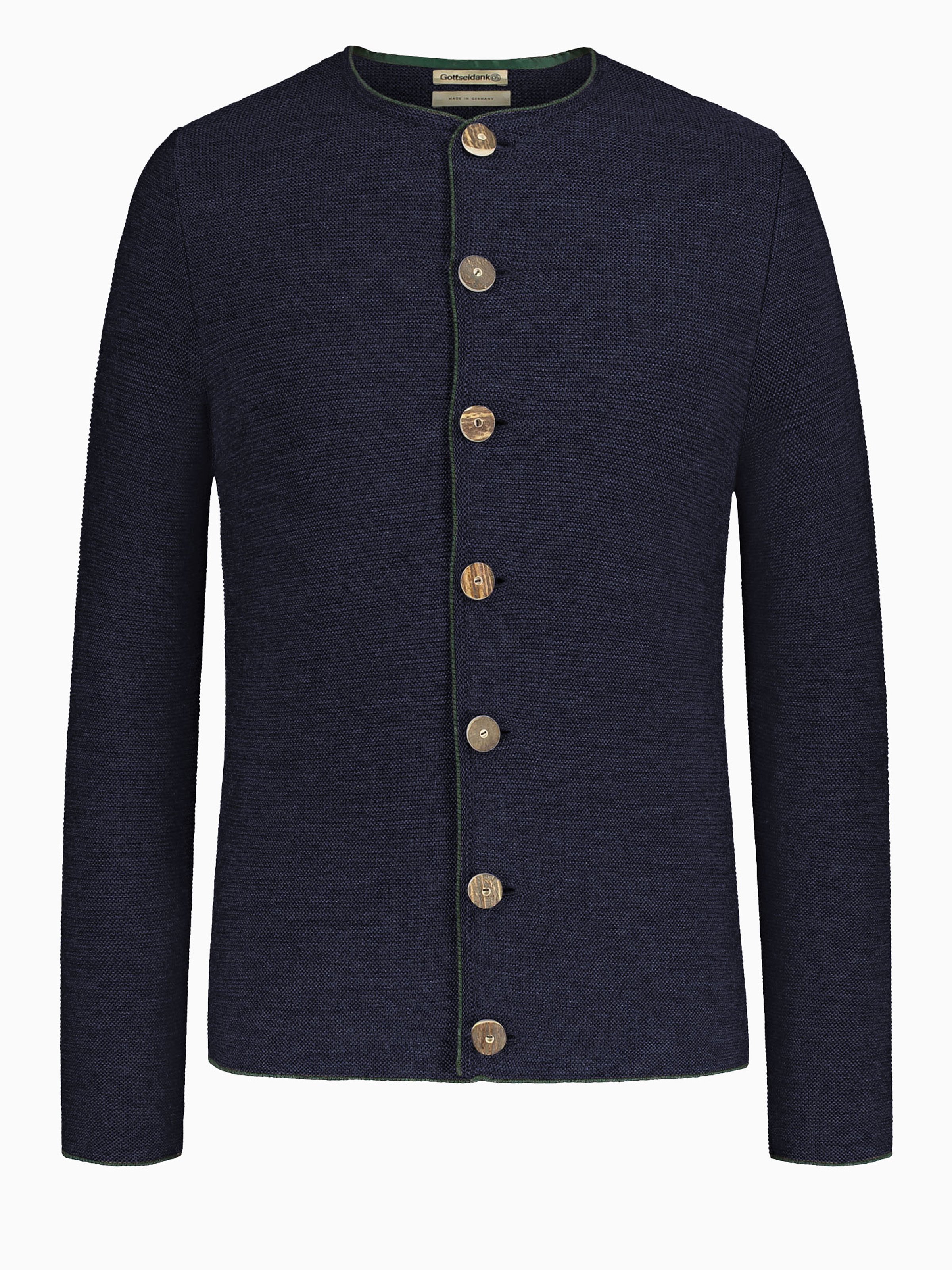 Tintenblaue Strickjacke Tintenblaue Strickjacke