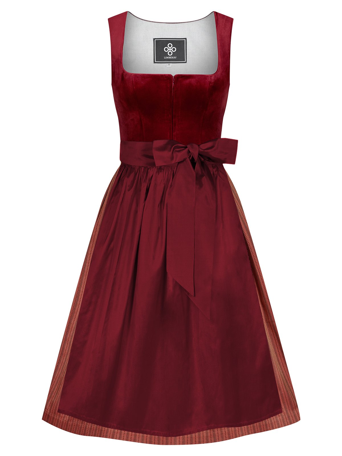 Weinrotes Dirndl Weinrotes Dirndl