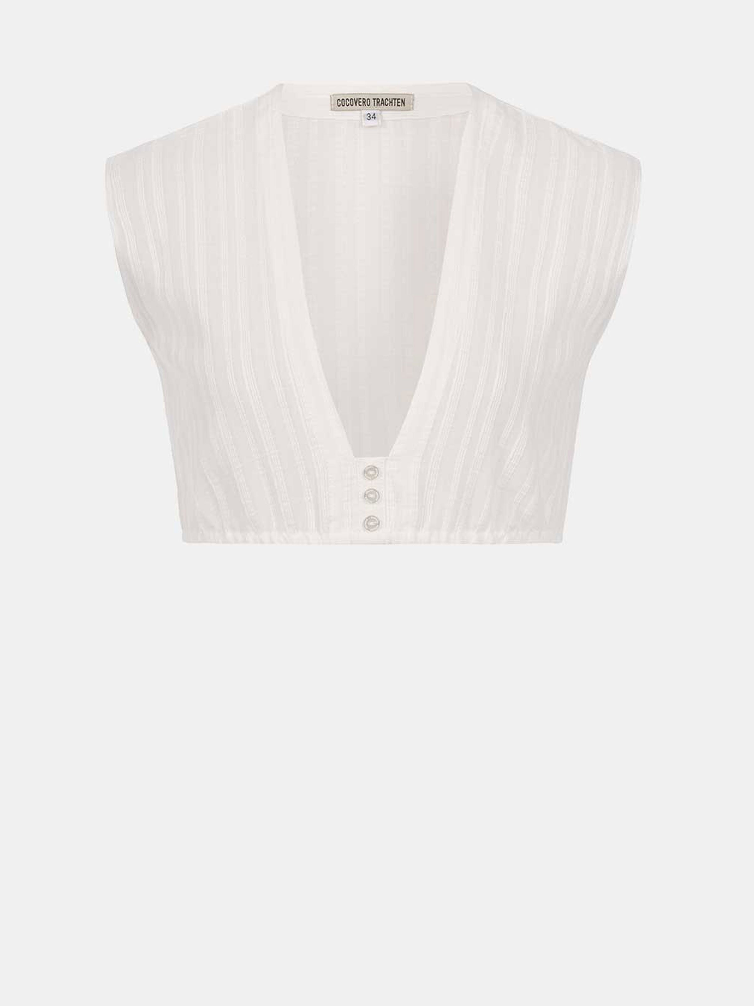 Weiße Dirndlbluse Weiße Dirndlbluse