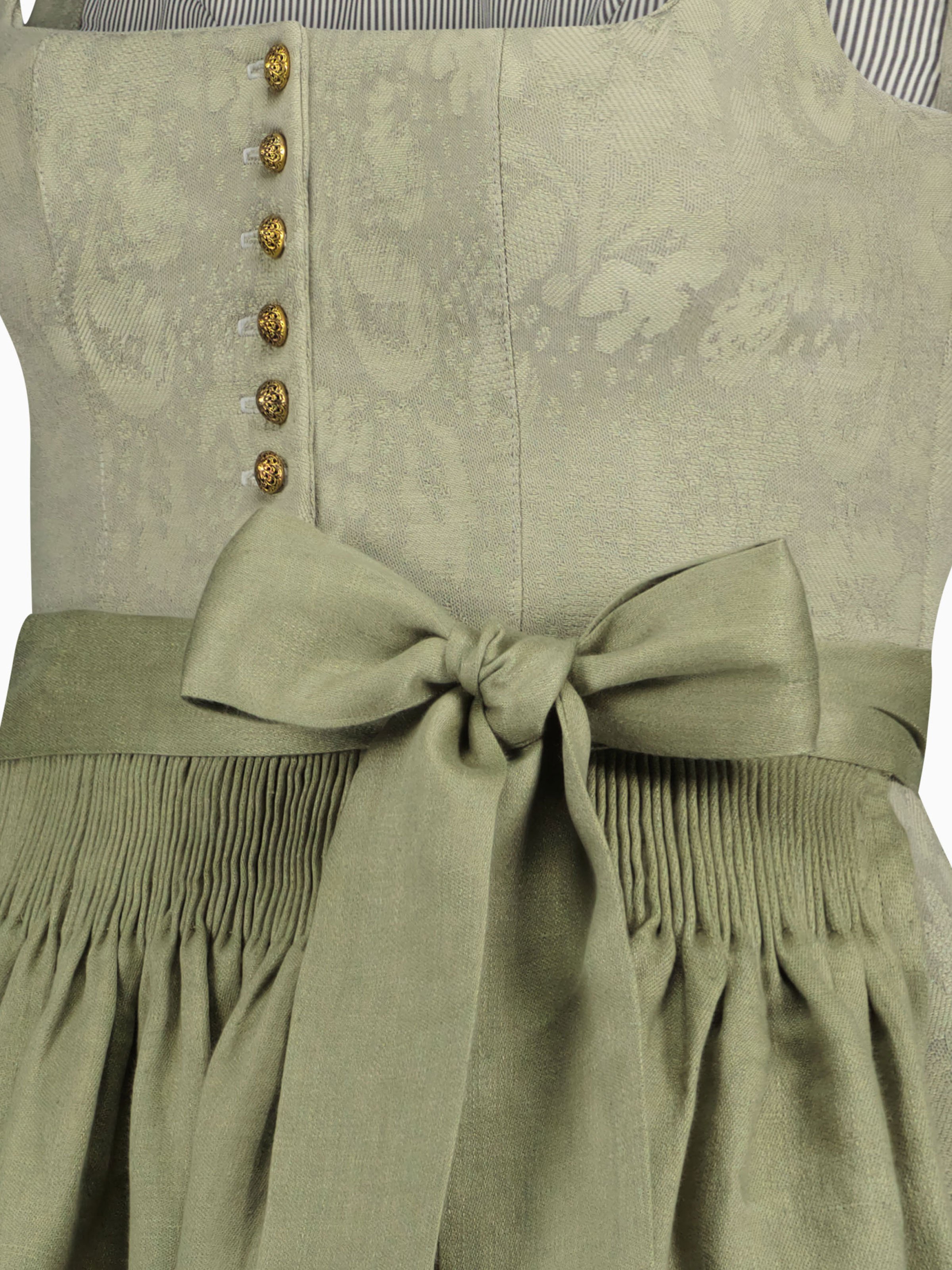 Salbeigrünes Stretch-Dirndl Salbeigrünes Stretch-Dirndl