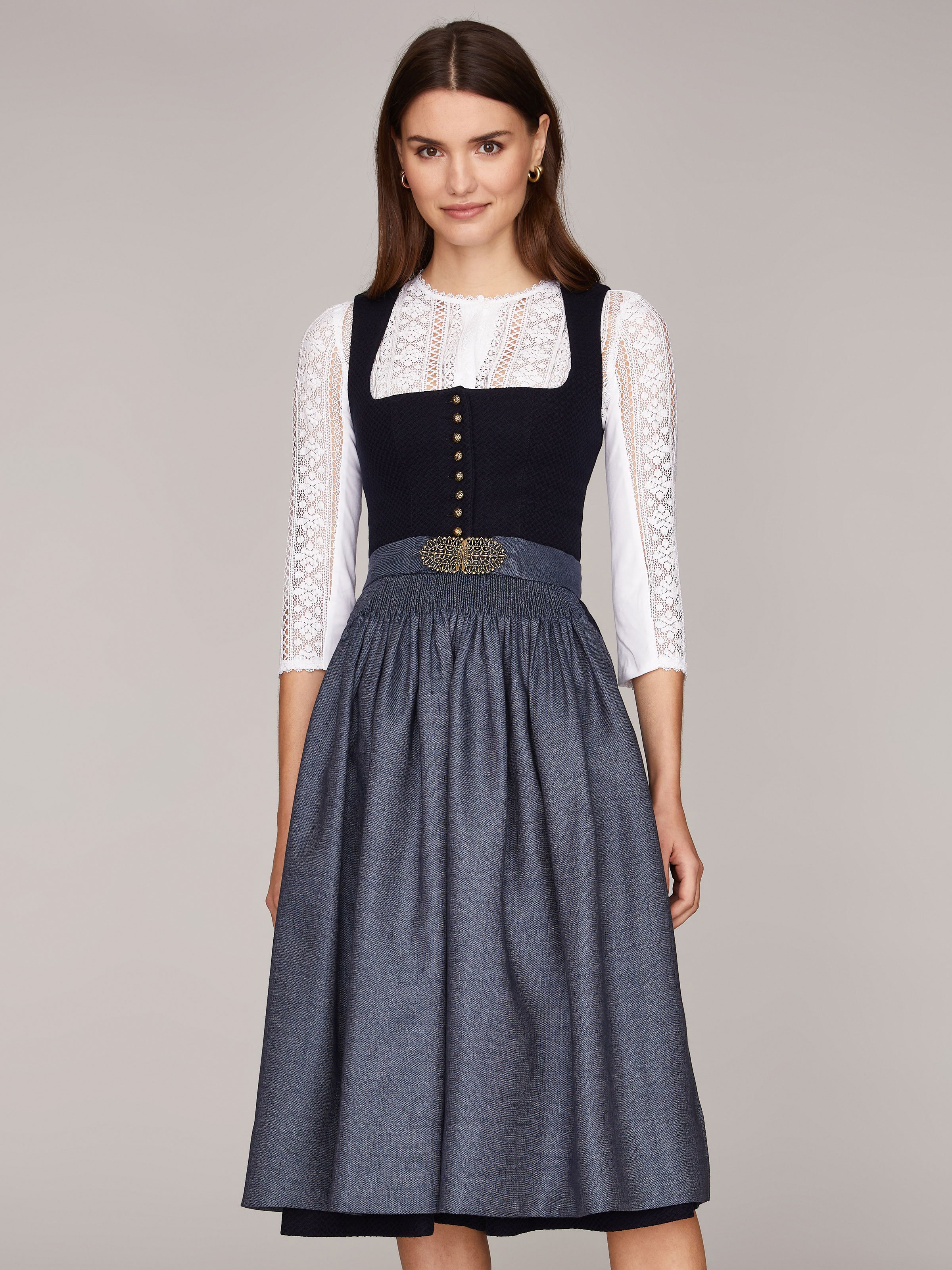 Blaues Dirndl Blaues Dirndl