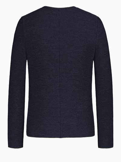Tintenblaue Strickjacke Tintenblaue Strickjacke