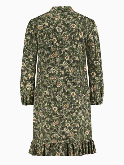Geblümtes Midi-Kleid aus Baumwolle Geblümtes Midi-Kleid aus Baumwolle