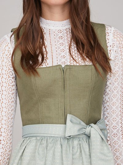 Khakifarbenes Dirndl Khakifarbenes Dirndl