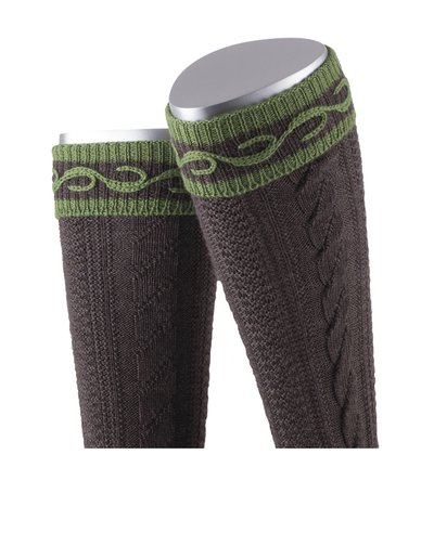 Gestrickter Trachtenstrumpf