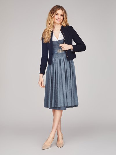 Dunkelblaues Stretch-Dirndl Dunkelblaues Stretch-Dirndl